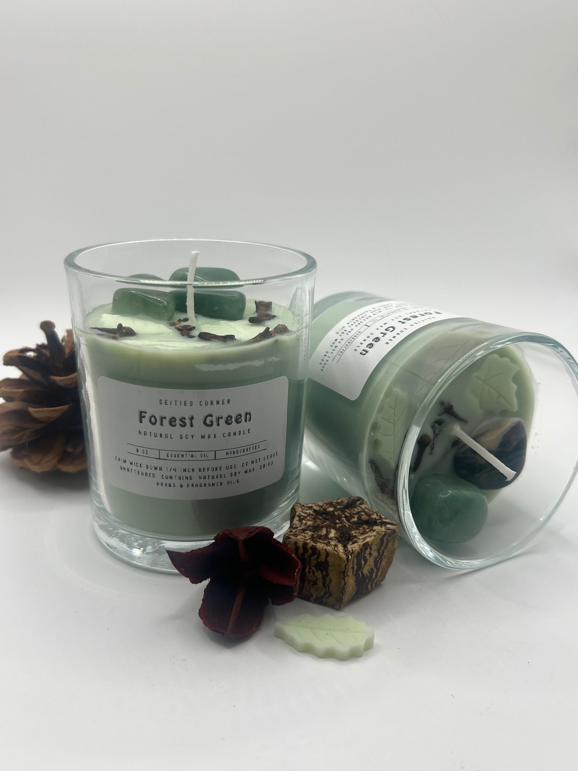 Forest Green Candle