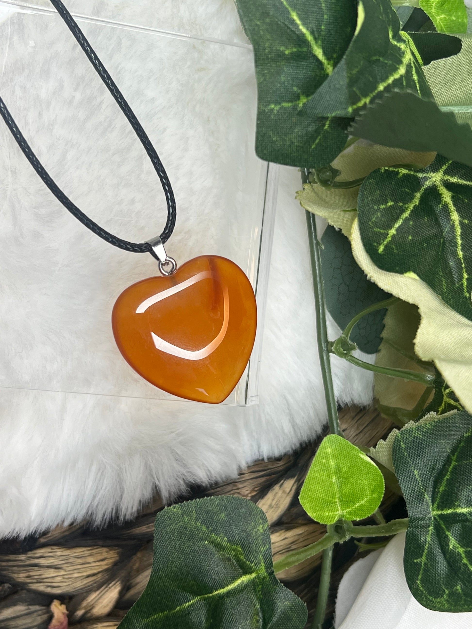 Heart Crystal Pendant Necklaces
