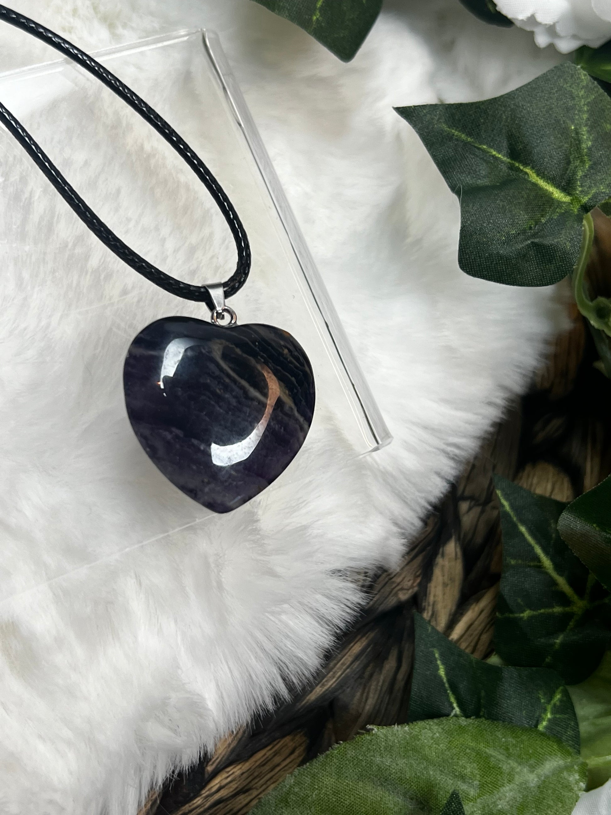 Heart Crystal Pendant Necklaces