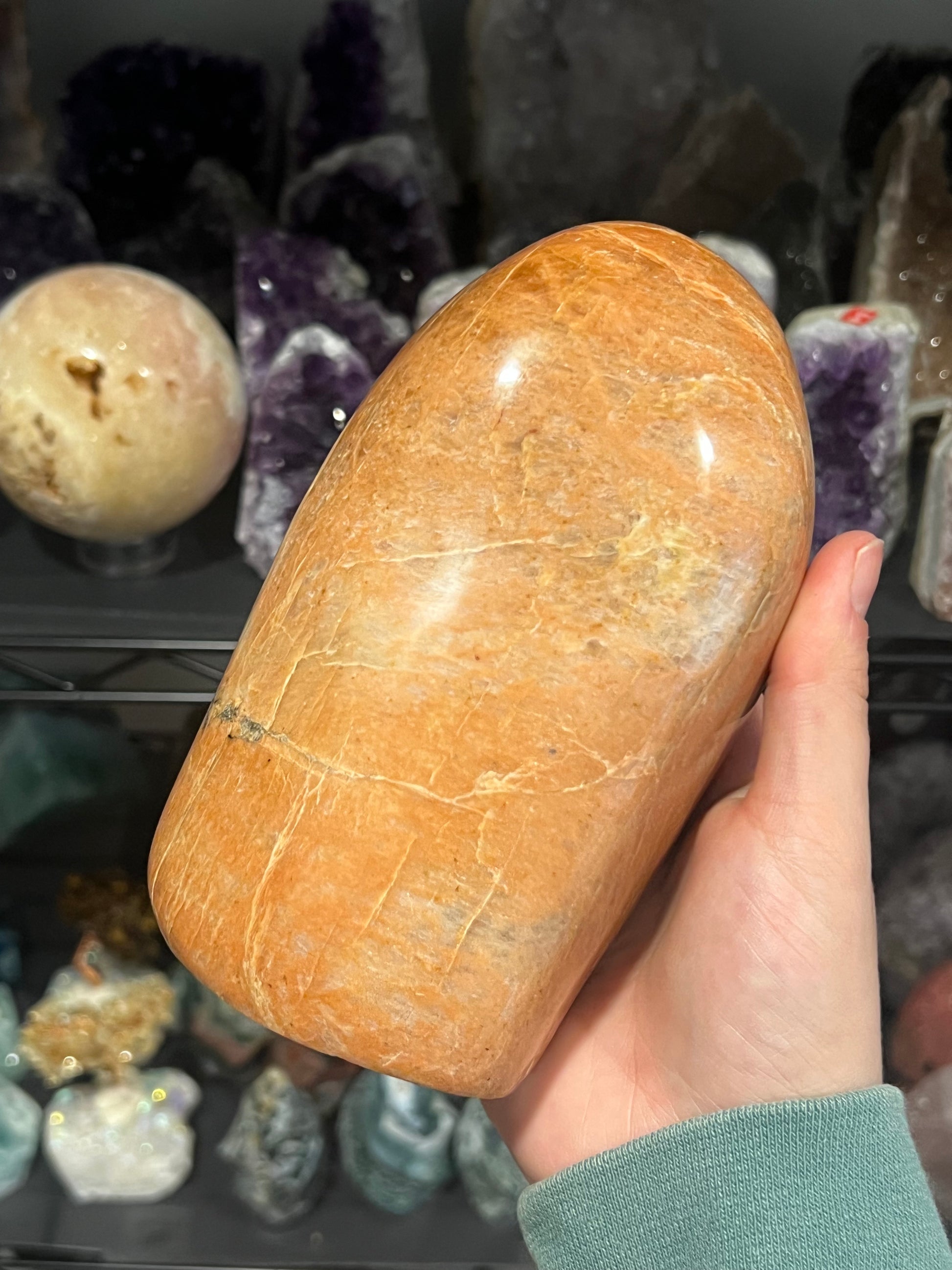 Peach Moonstone Freeform