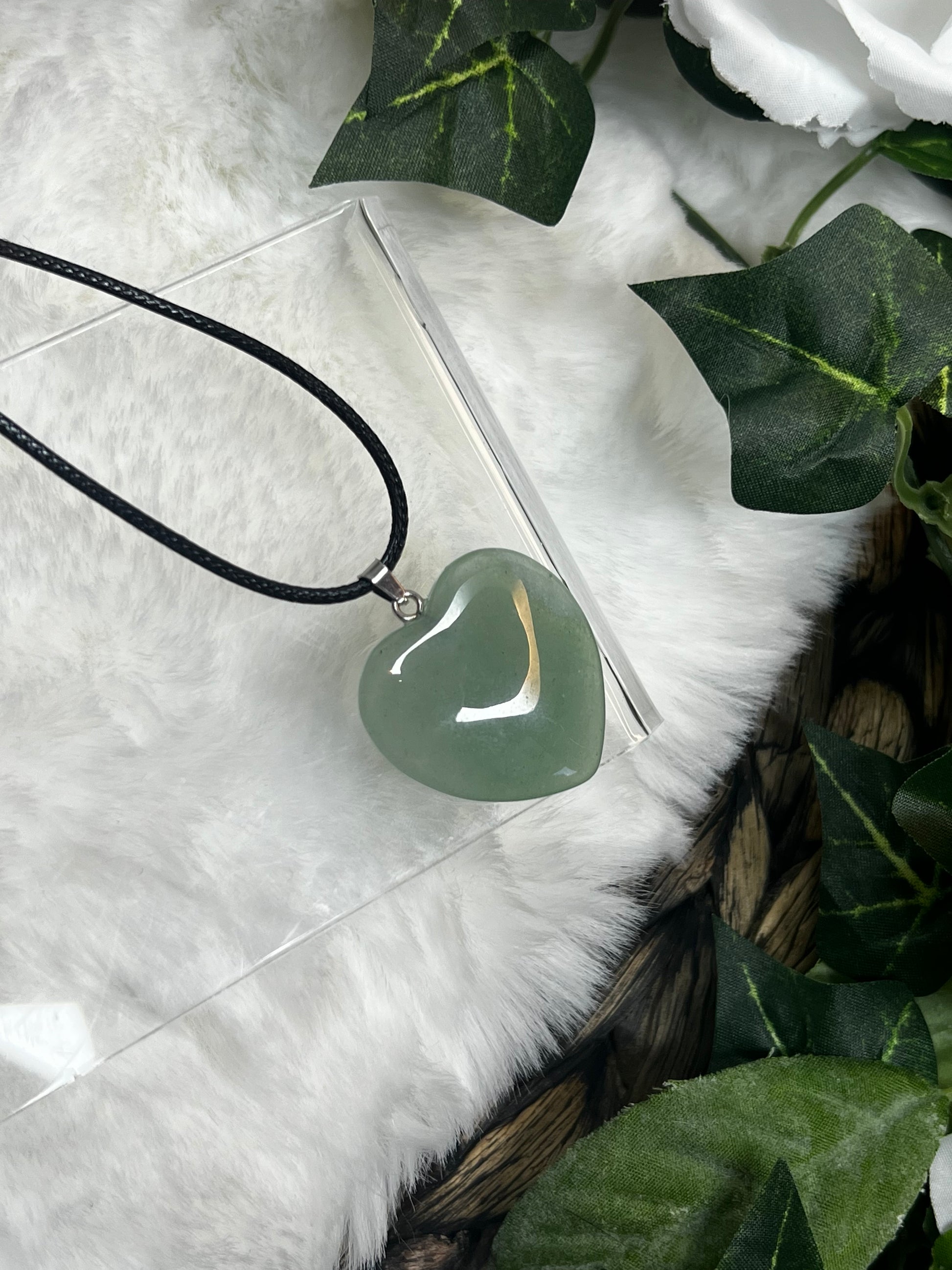 Heart Crystal Pendant Necklaces