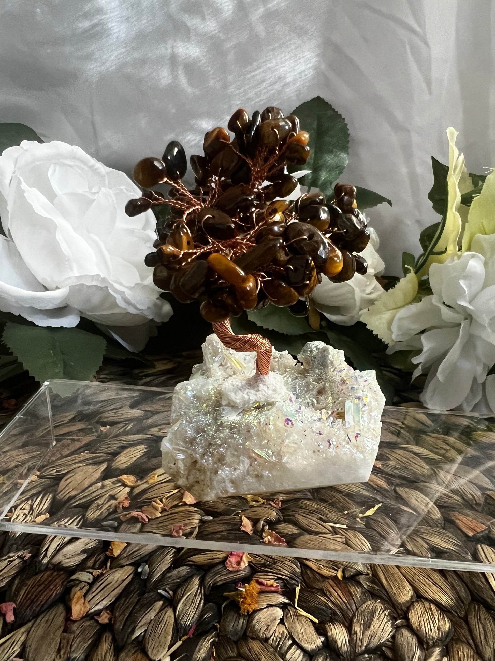 Crystal Wire Wrapped Trees