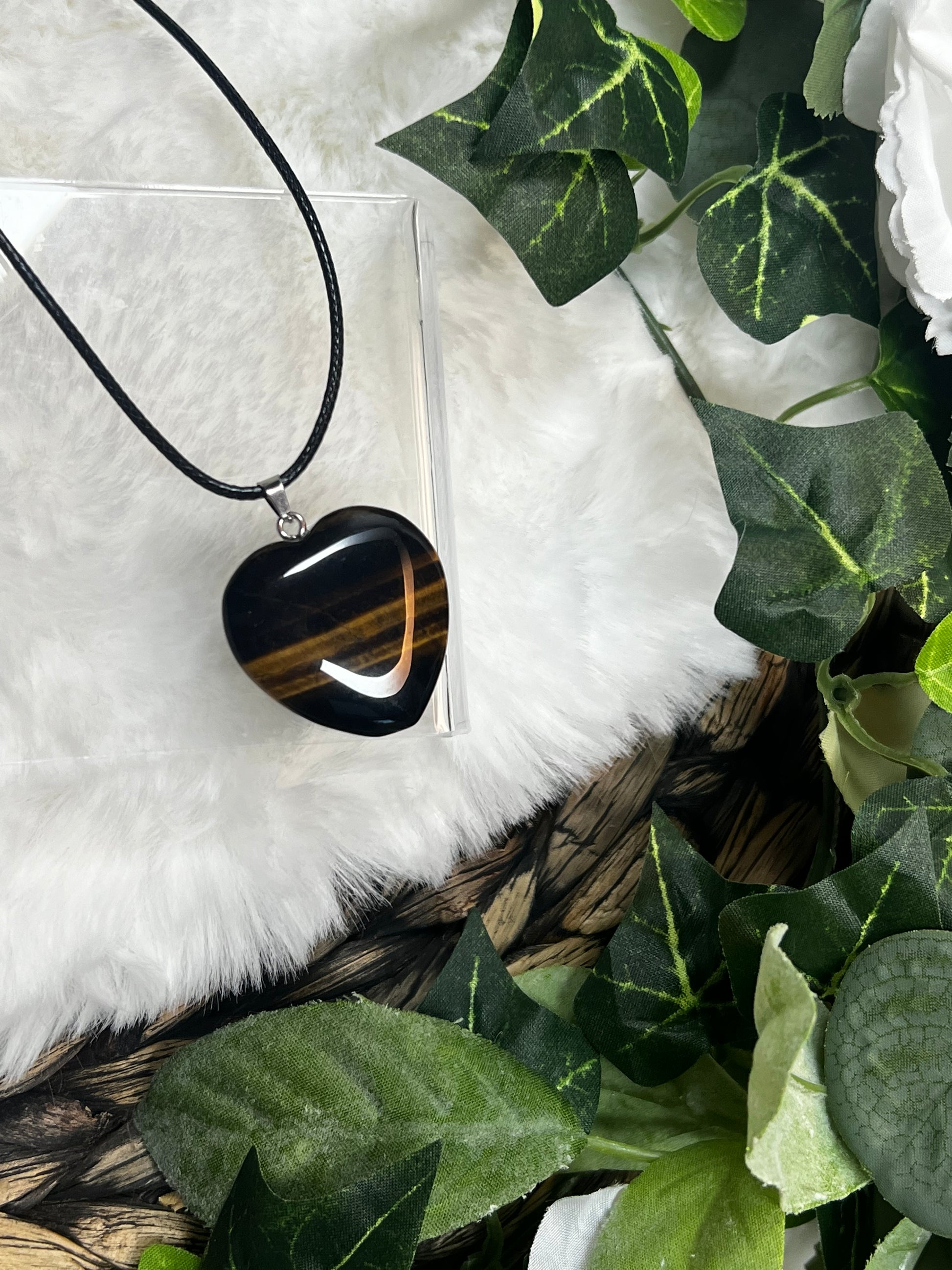 Heart Crystal Pendant Necklaces