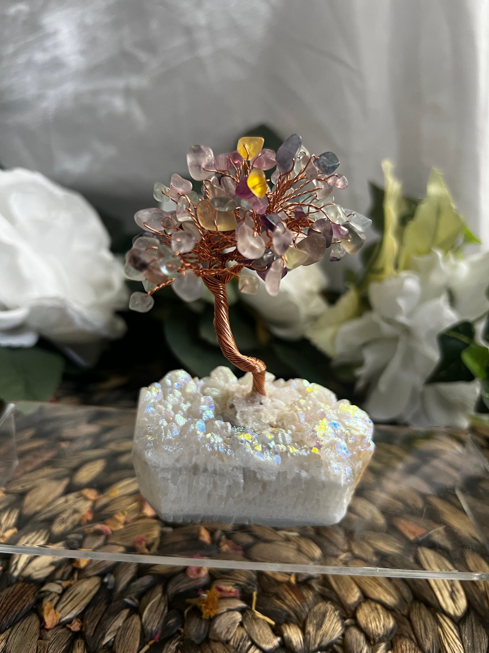 Crystal Wire Wrapped Trees