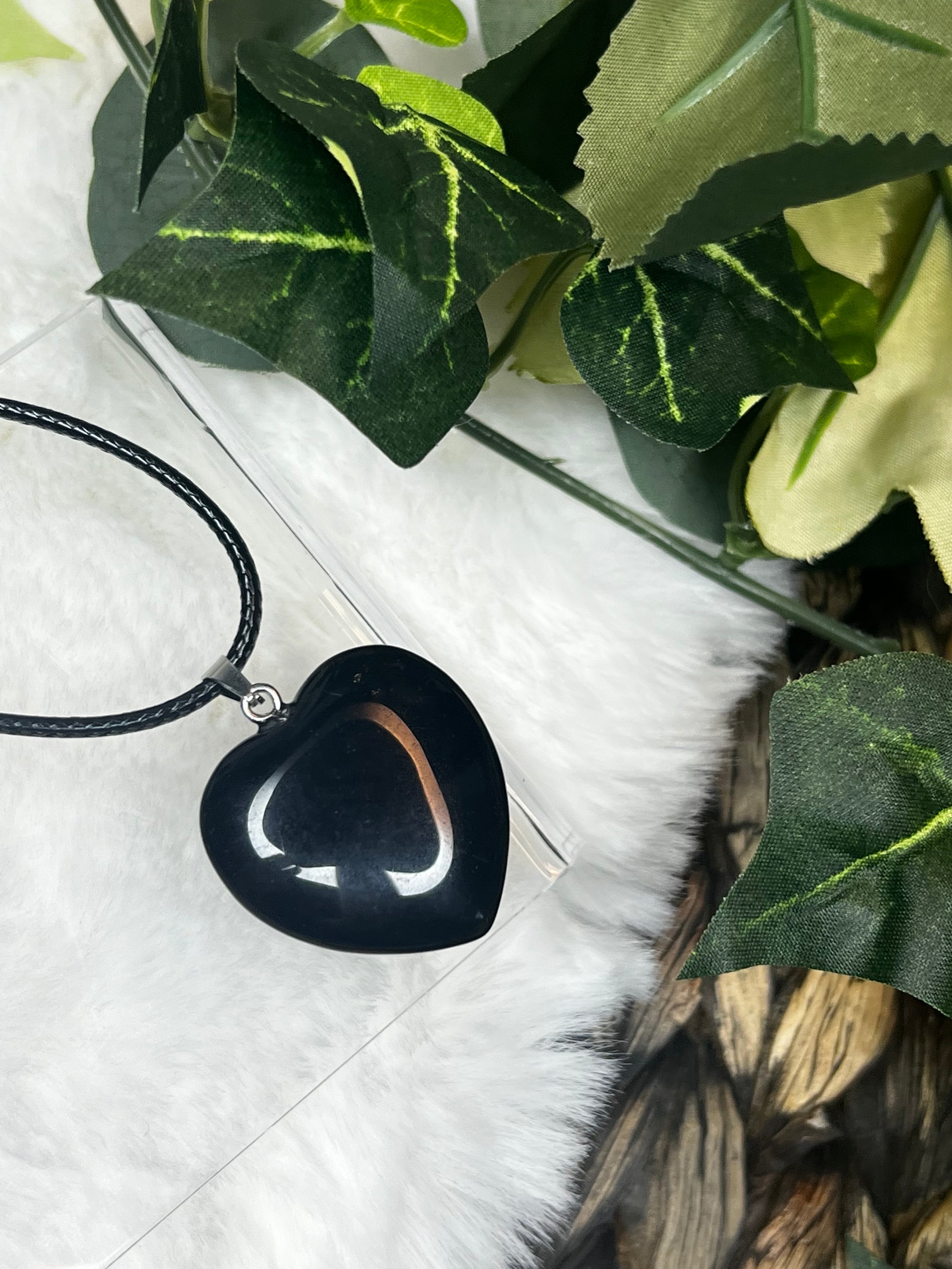 Heart Crystal Pendant Necklaces