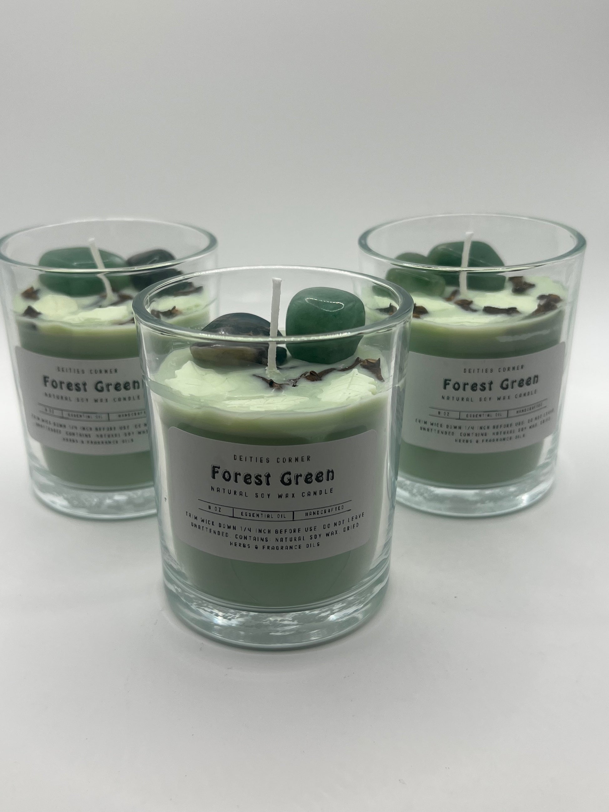 Forest Green Candle