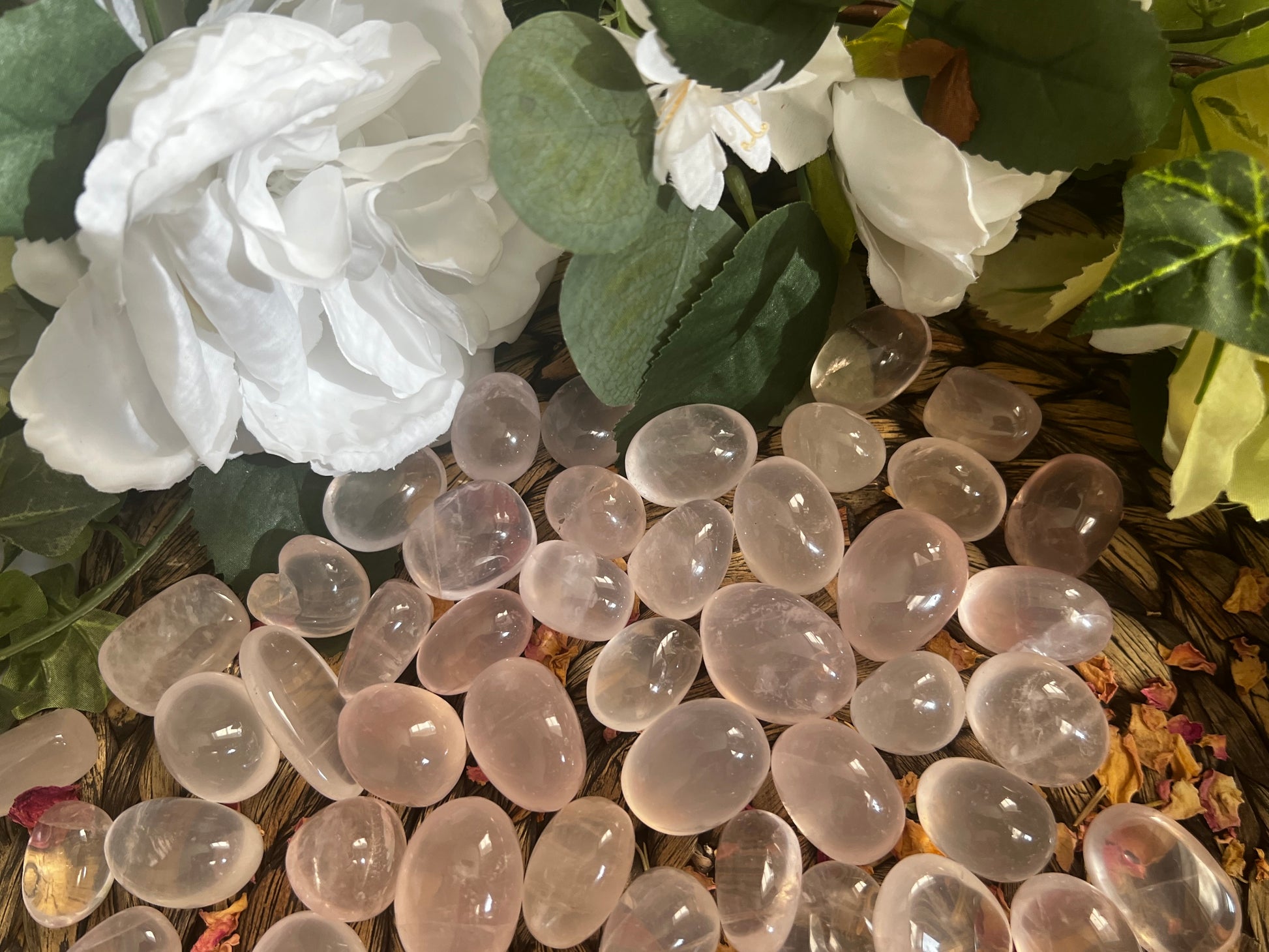 Rose Quartz Tumbles