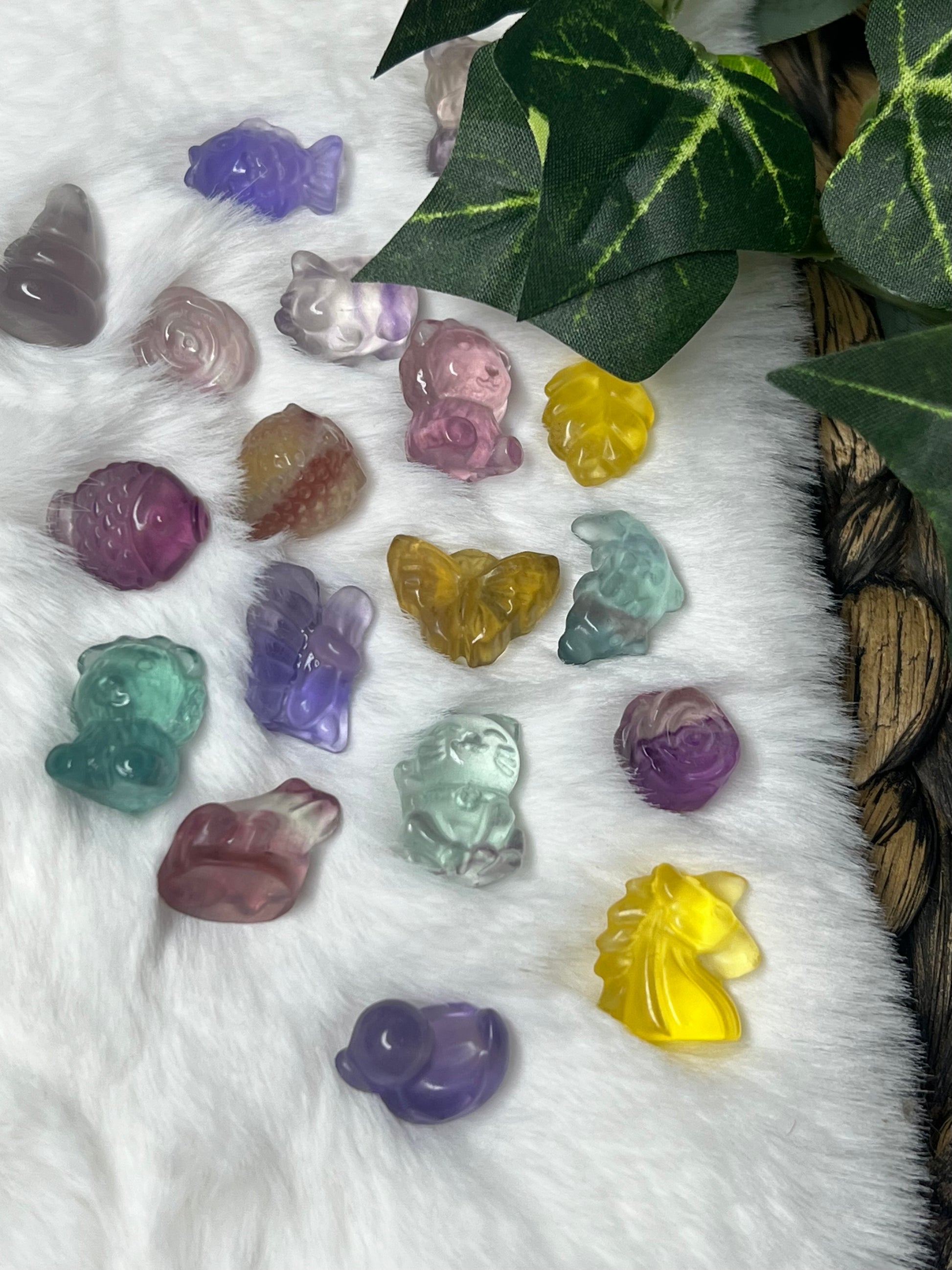 Fluorite Mini Carvings