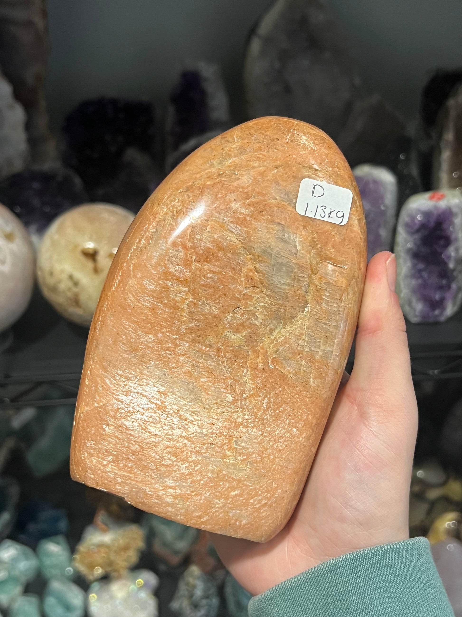 Peach Moonstone Freeform