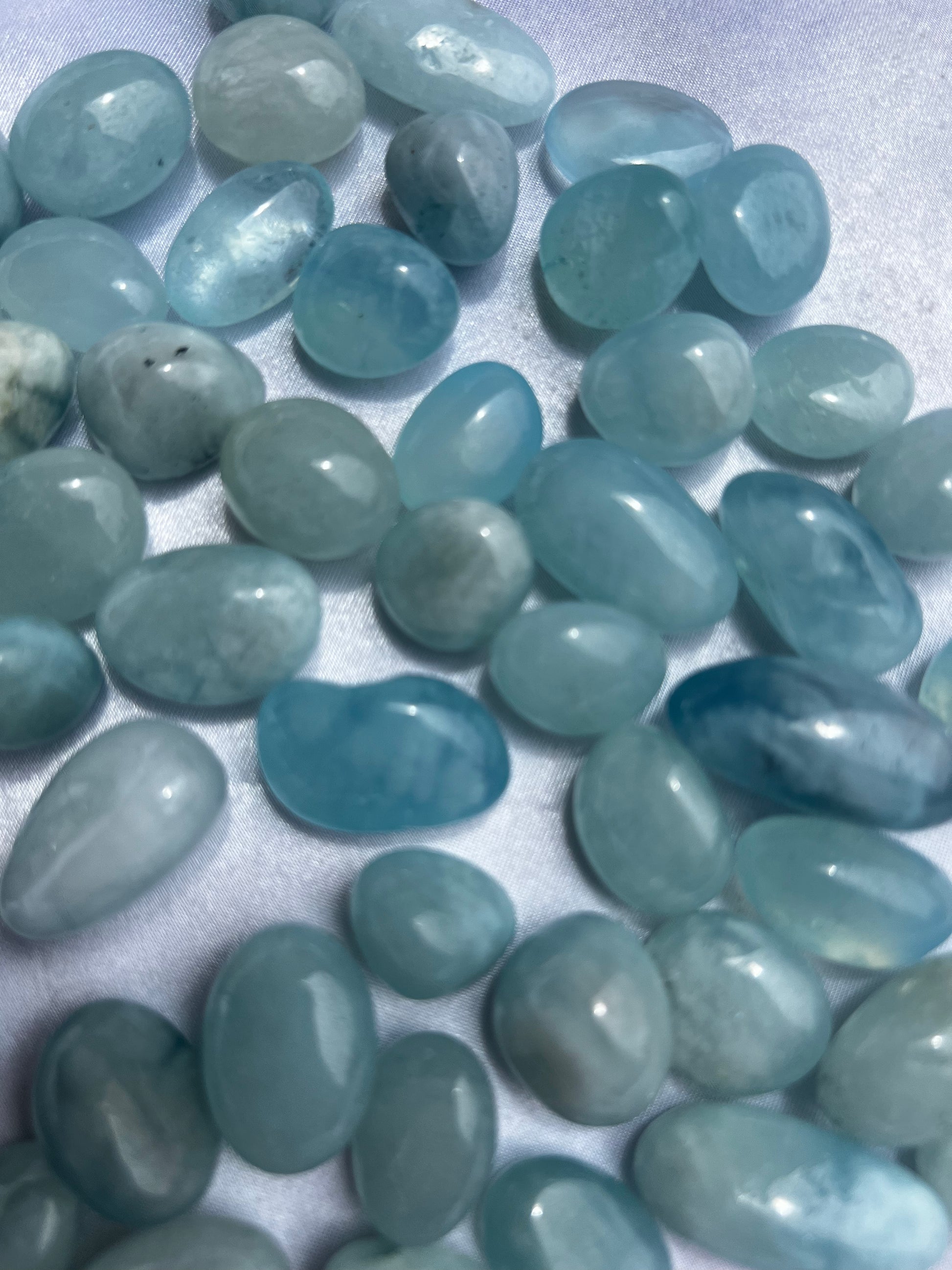 Aquamarine Tumbles