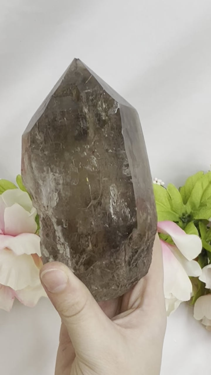 Smoky Quartz Point “G”