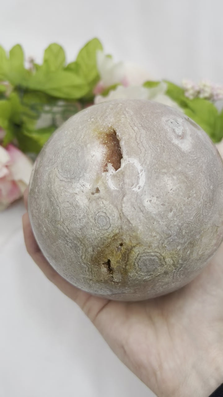 Pink Amethyst Spheres