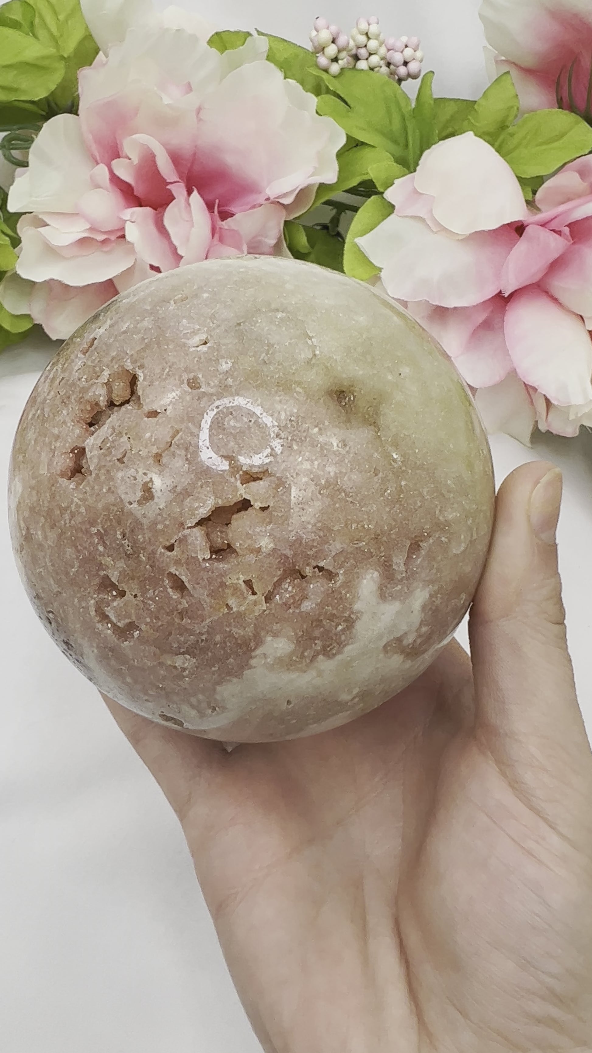 Pink Amethyst Spheres