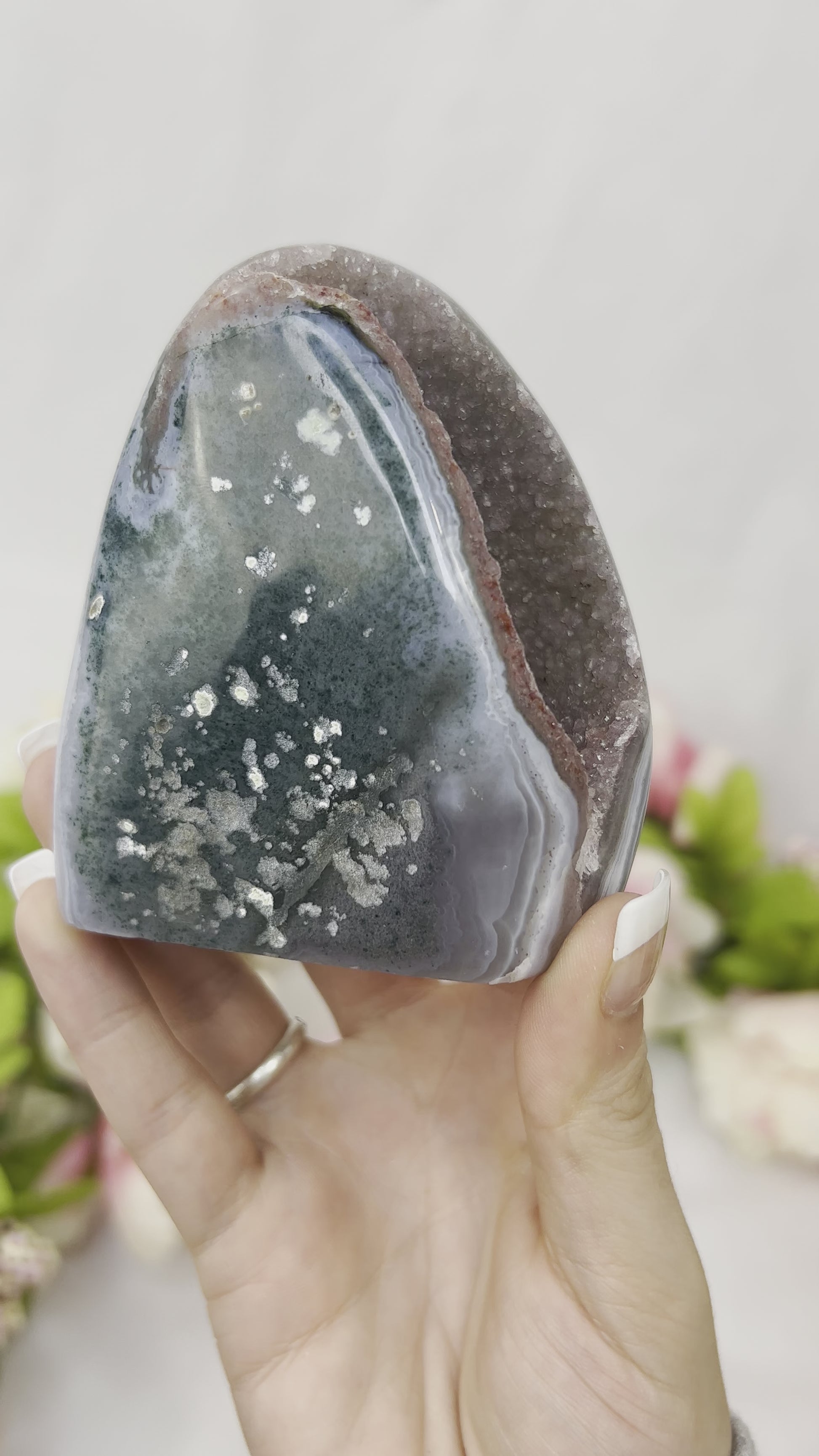 Amethyst x Agate Freeform #10