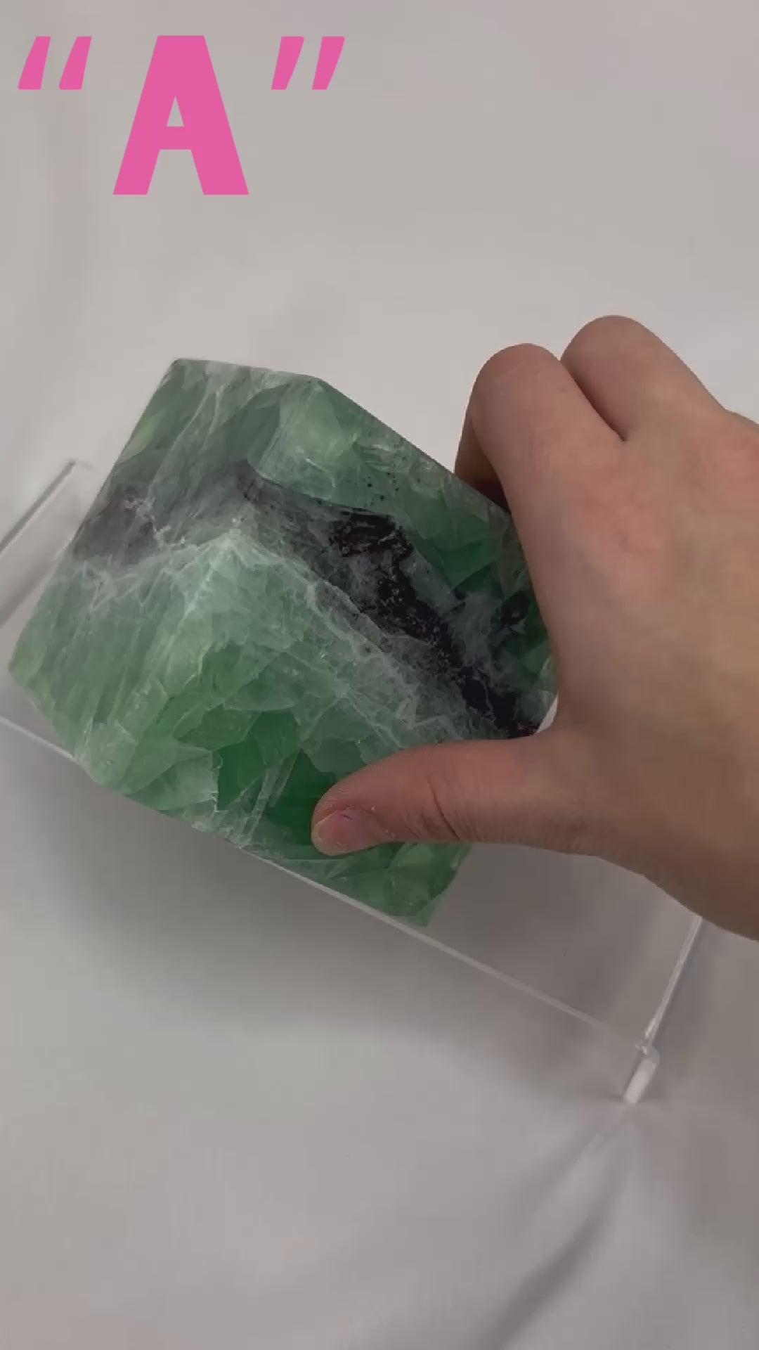 Fluorite Standing Cubes