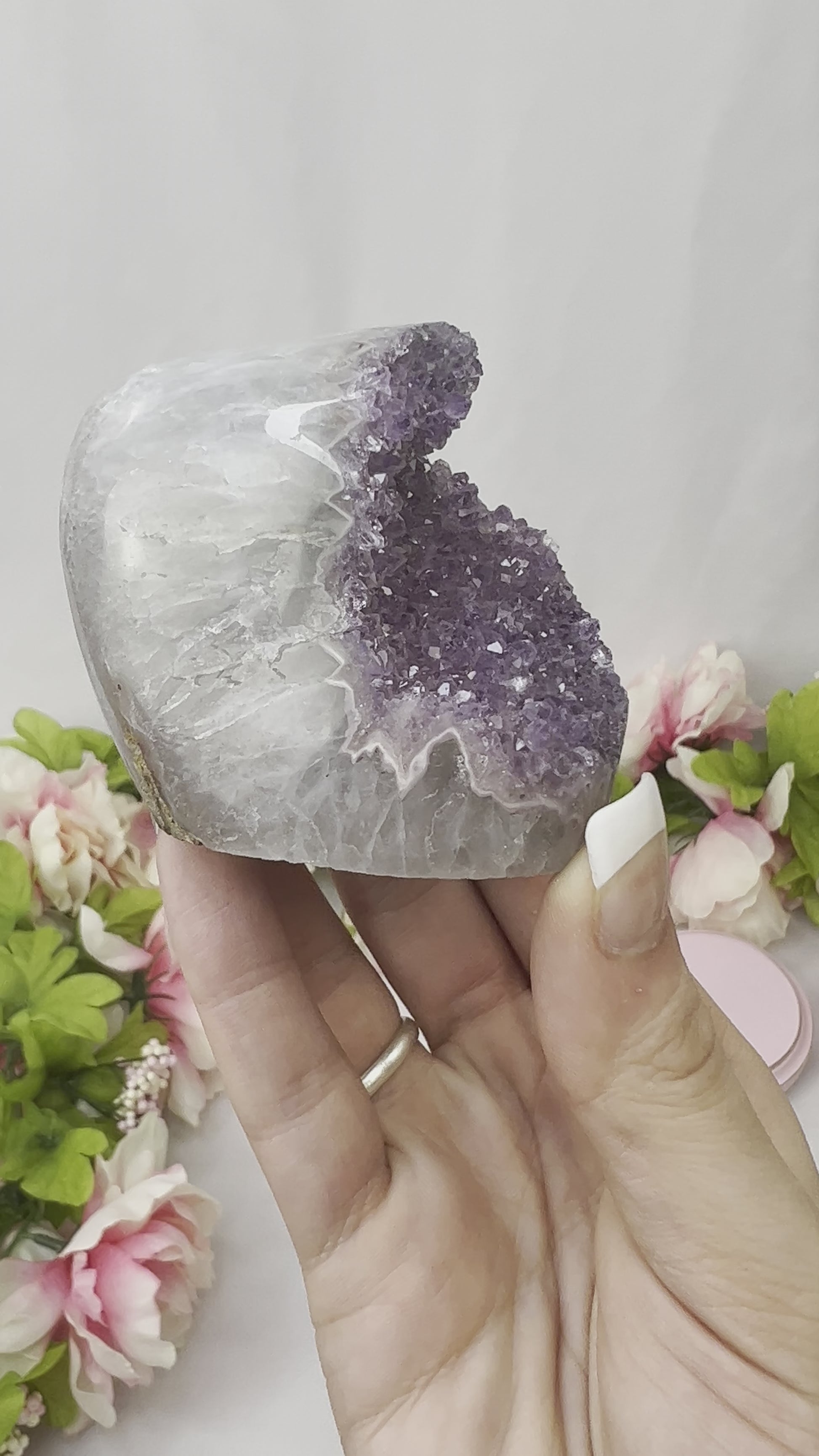 Amethyst x Agate Polished #2