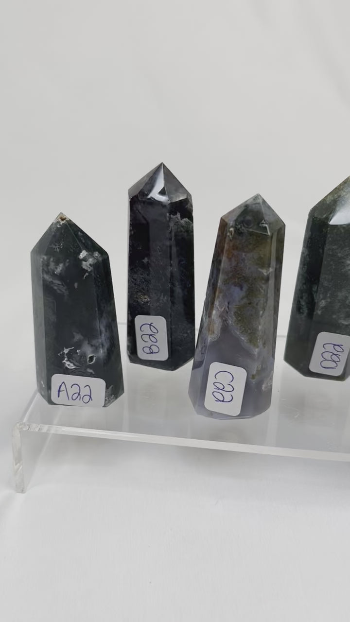 Moss Agate Towers