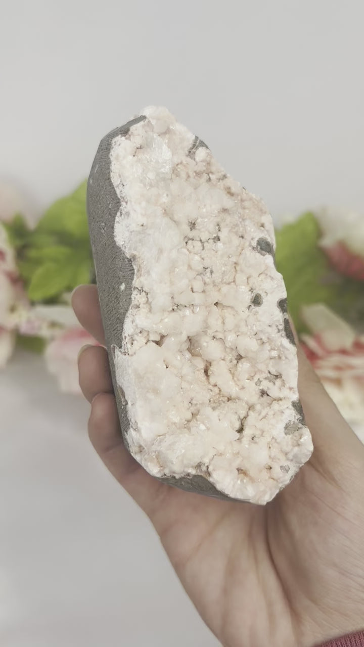 Peach Heulandite Specimen  #2