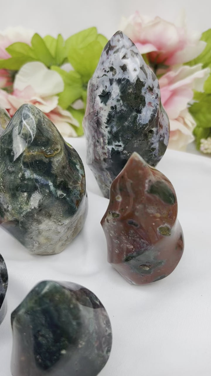 Ocean Jasper Flames