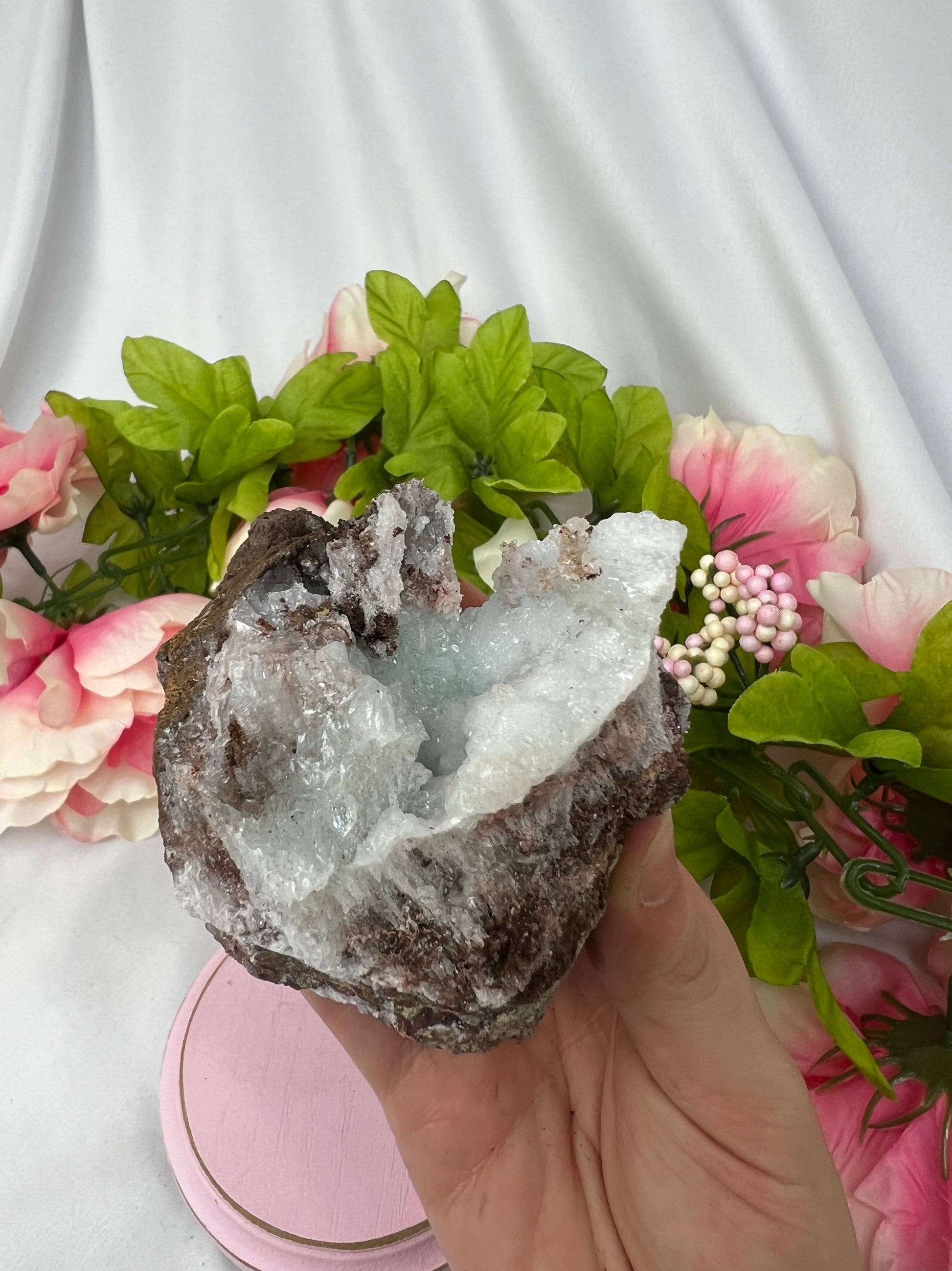 Blue Aragonite Specimen #10