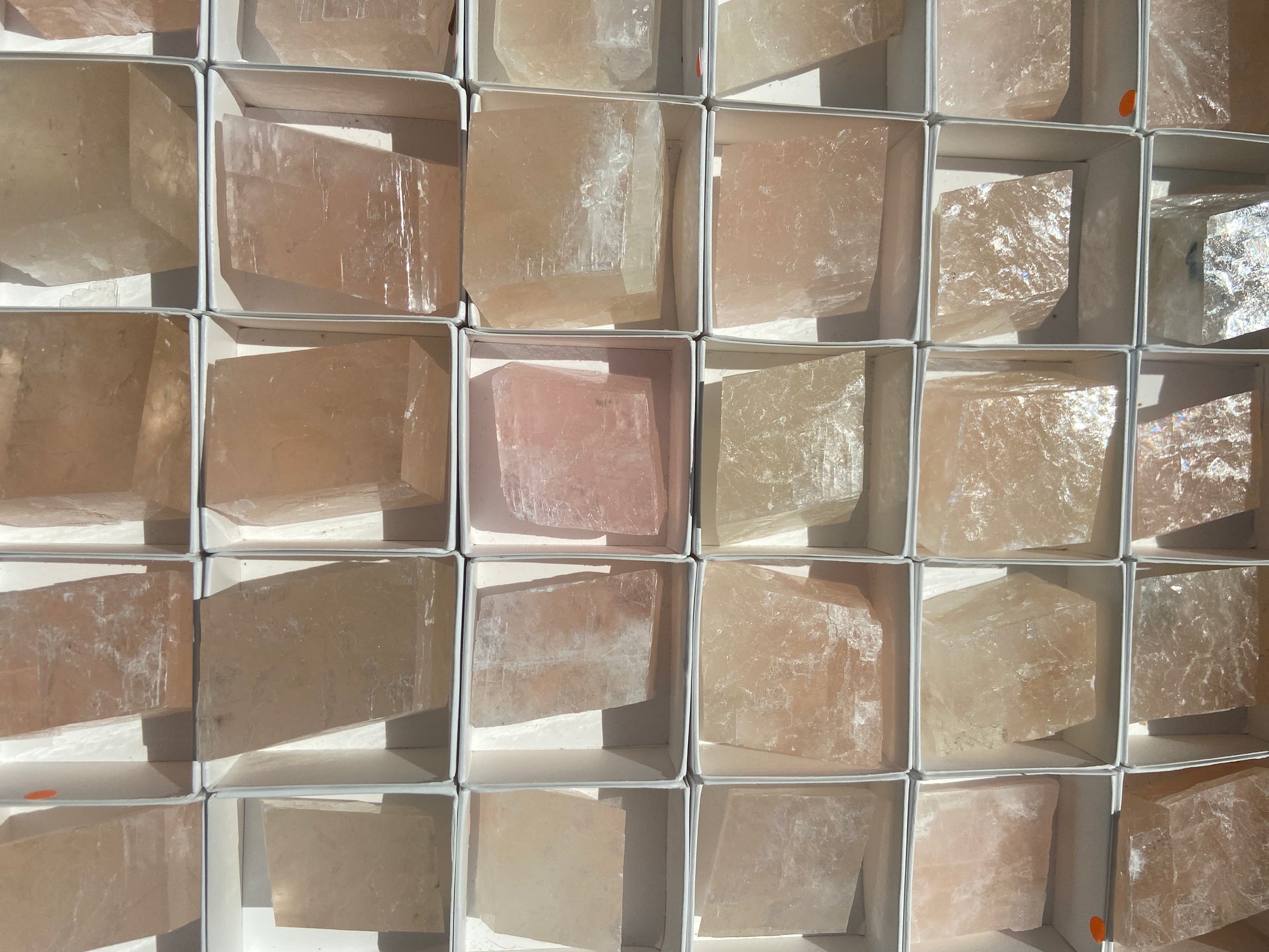 Pink Optical Calcite