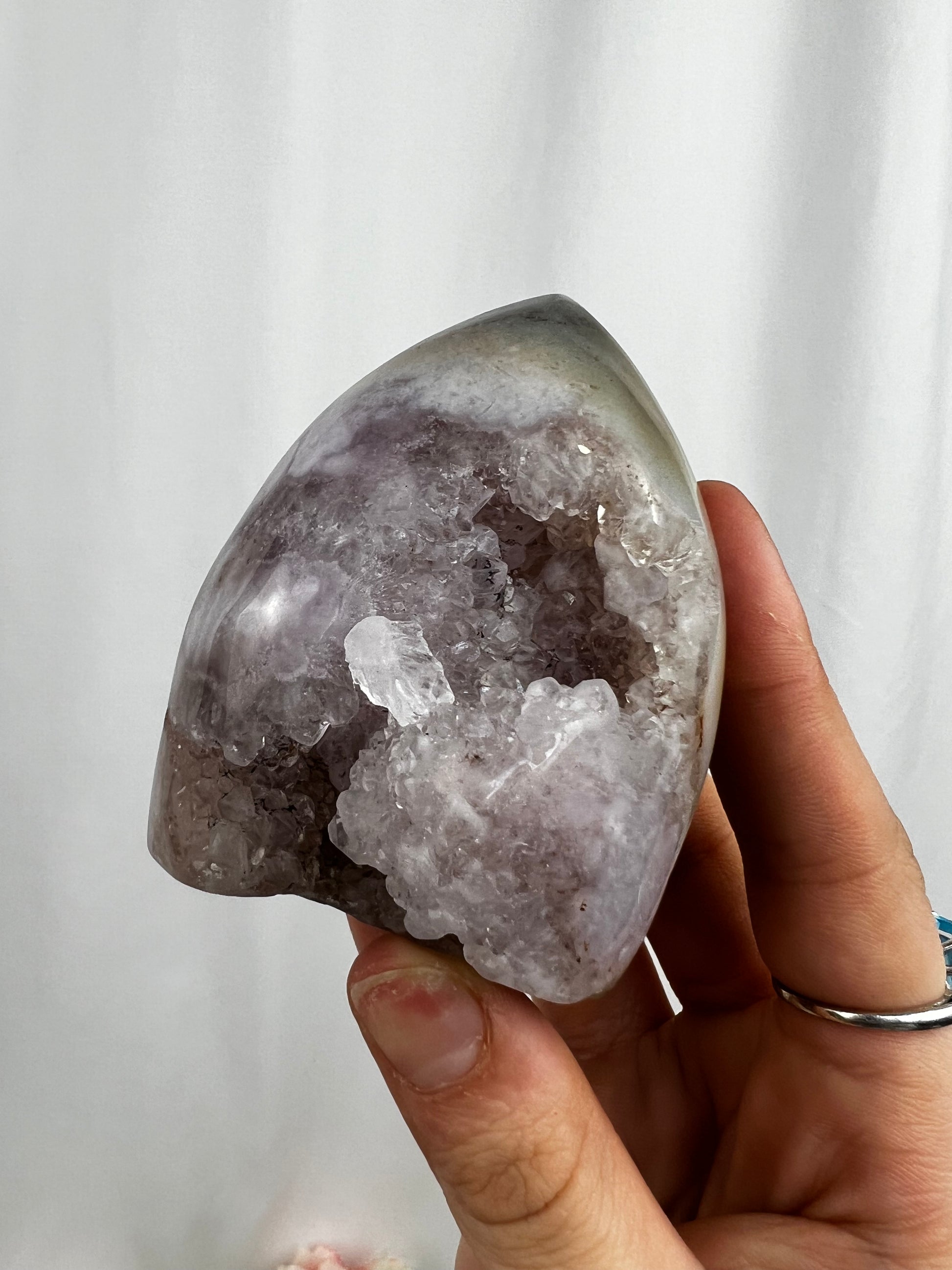 Pink Amethyst Flames