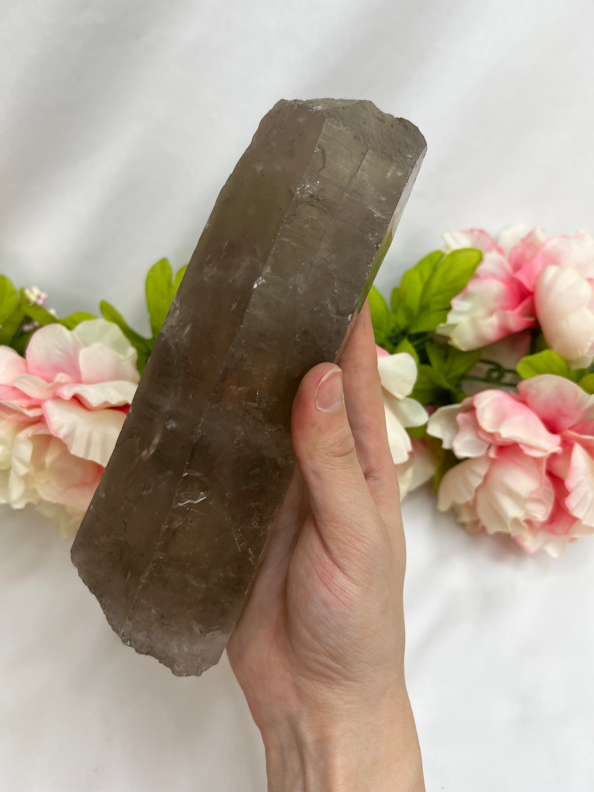 Smoky Quartz Log
