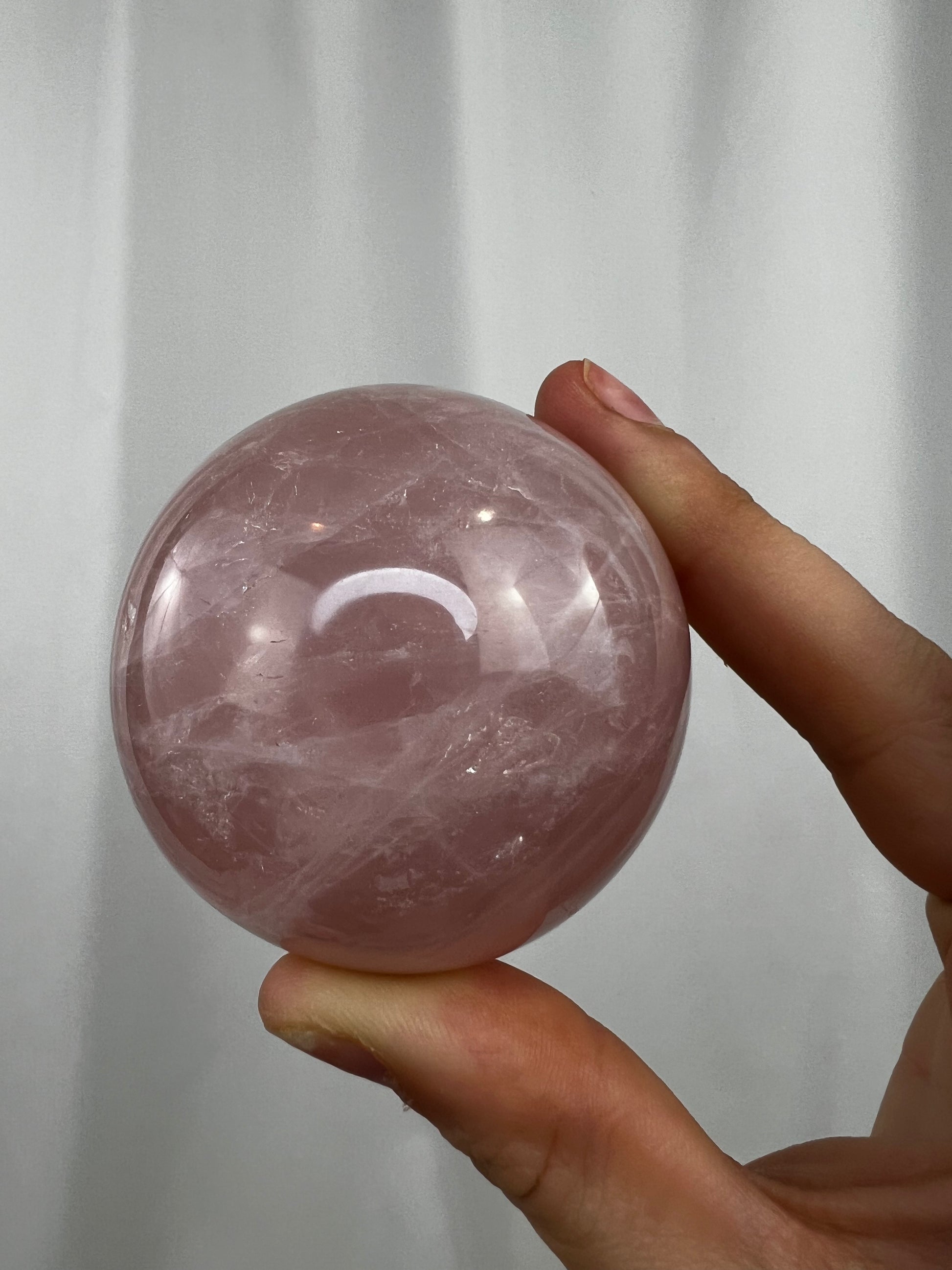 Rose Quartz Spheres