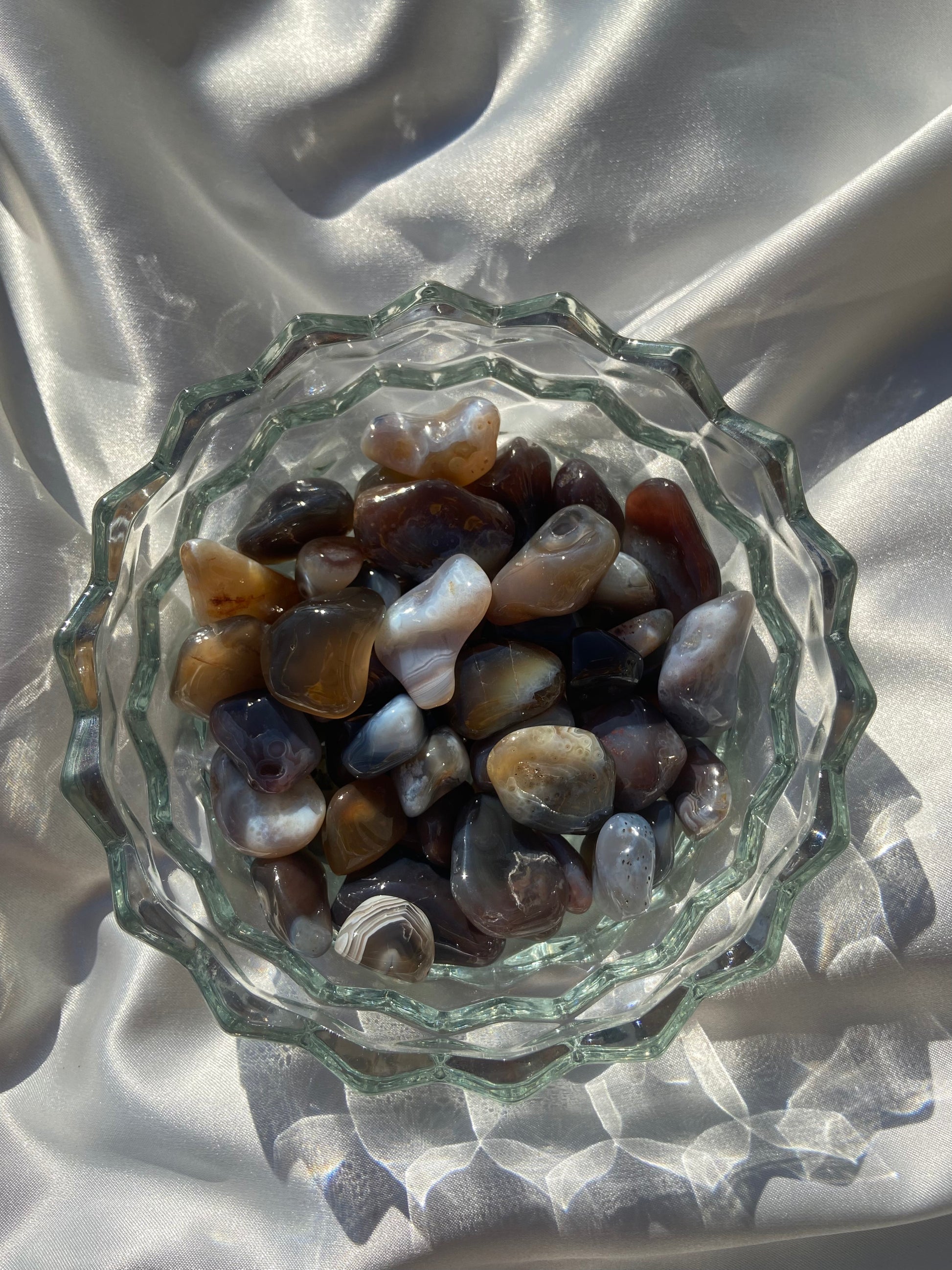 Botswana Agate Tumbles