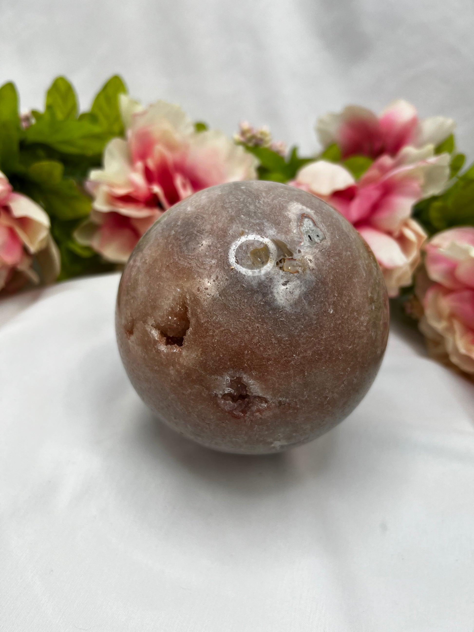 Pink Amethyst Spheres