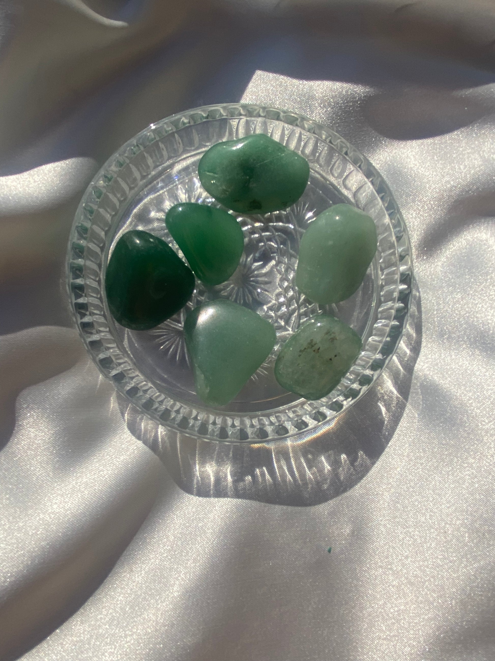 Green Aventurine Tumbles