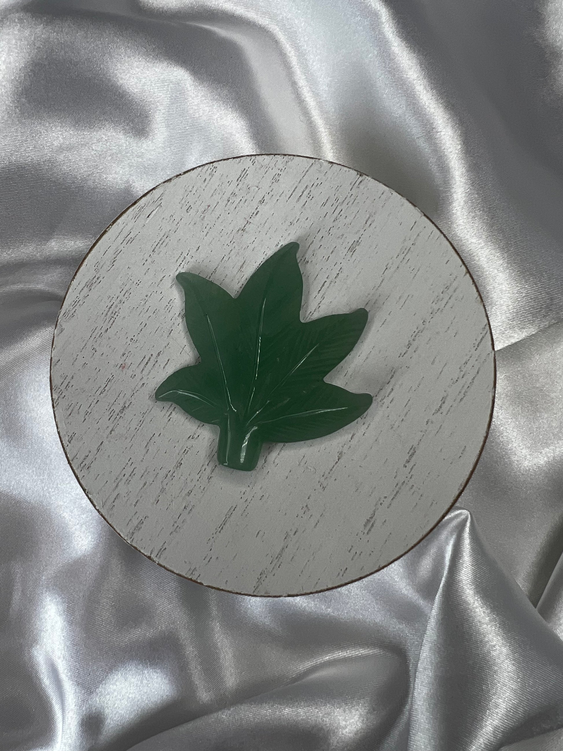 Green Aventurine “Leaves”