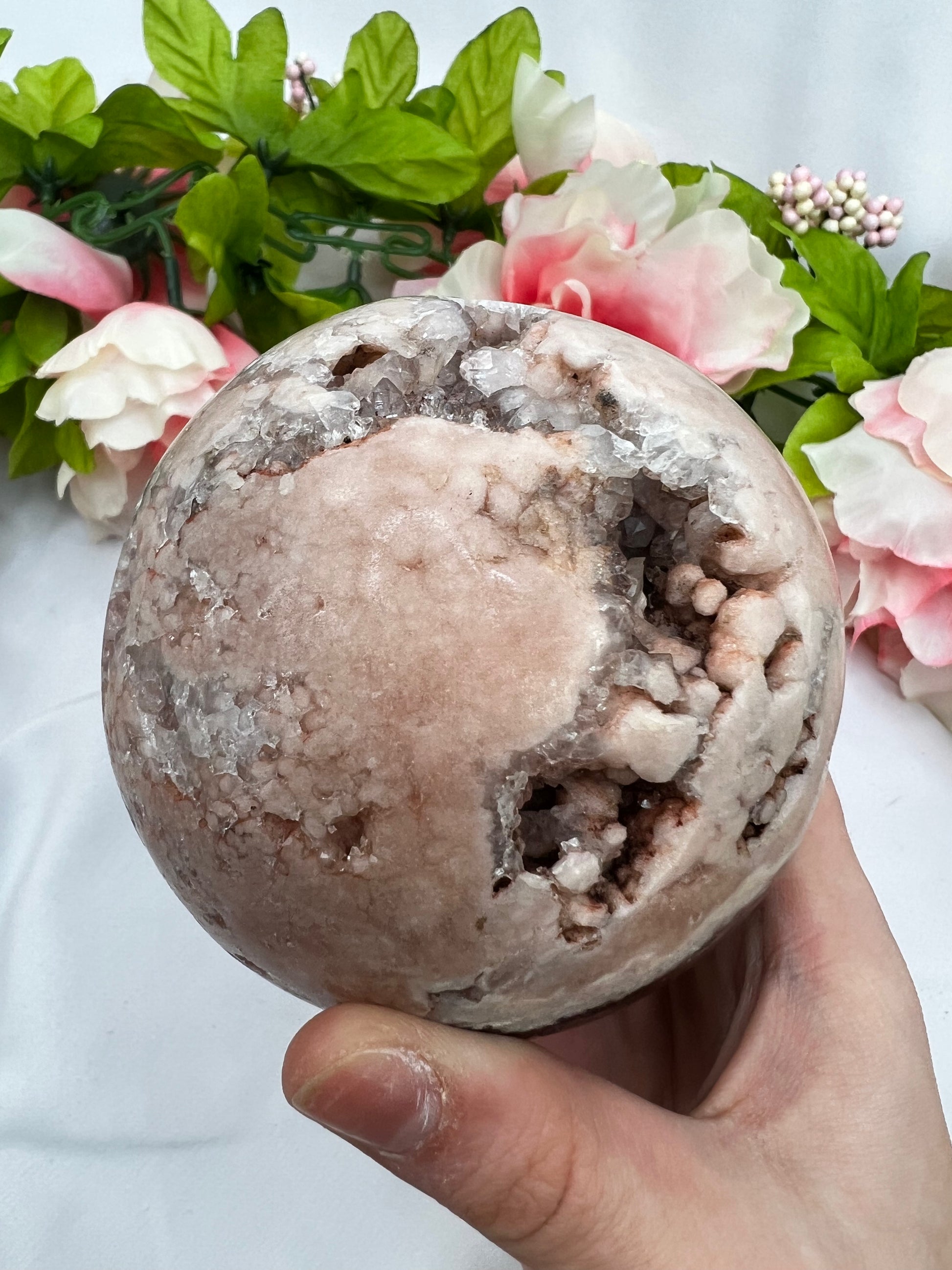 Pink Amethyst Spheres