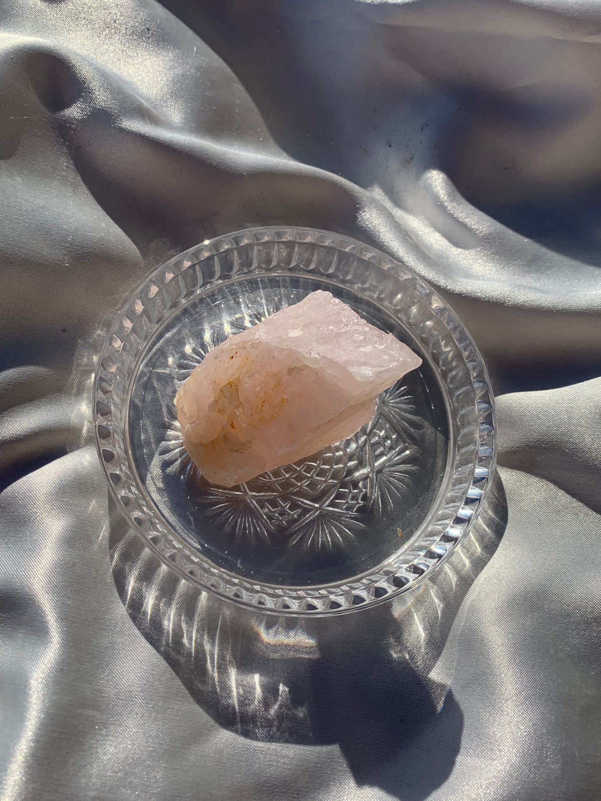 Raw Rose Quartz