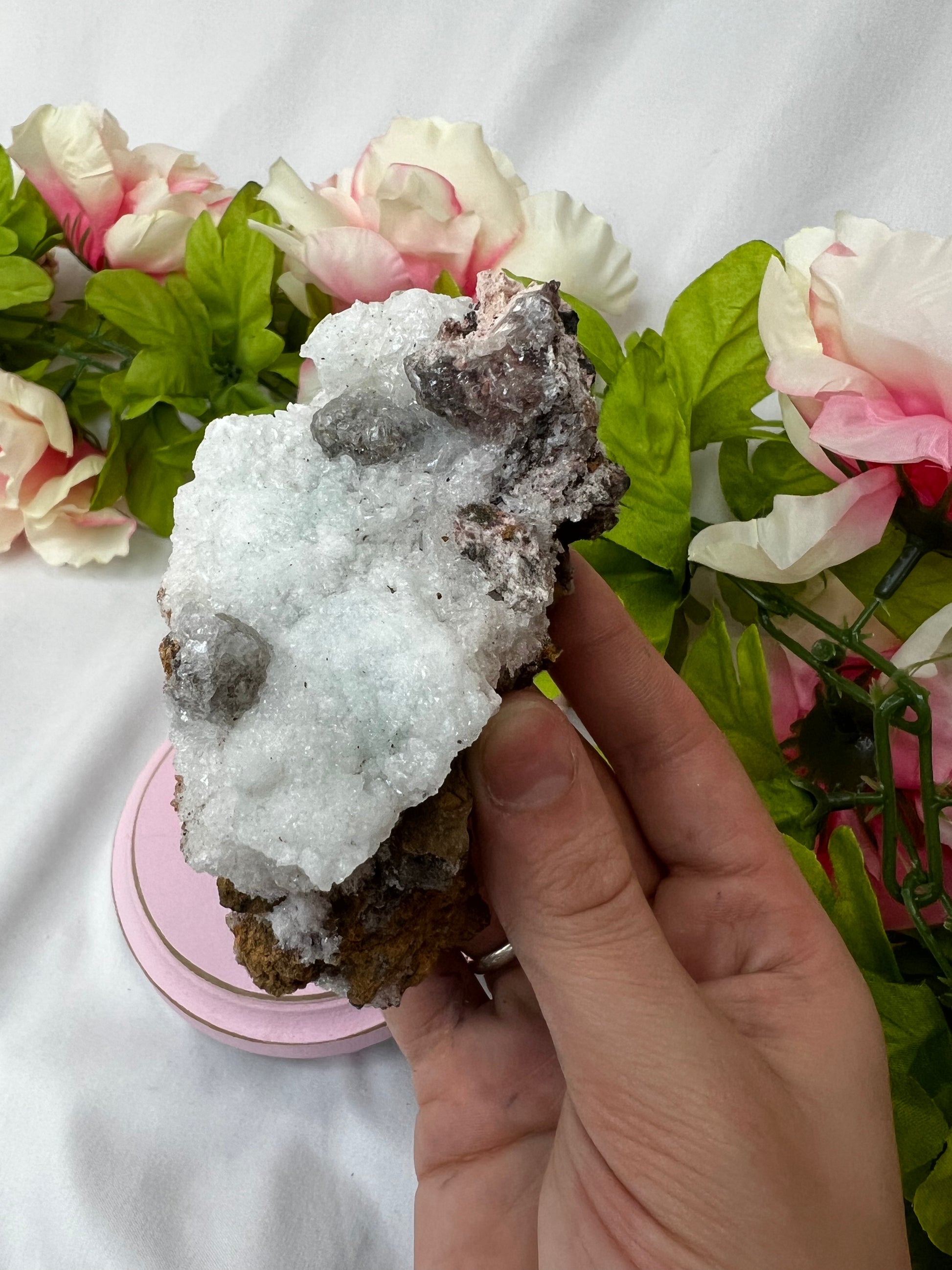 Blue Aragonite Specimen #7