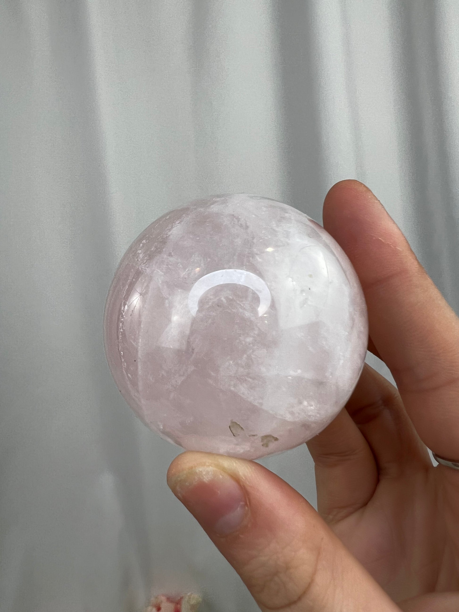 Rose Quartz Spheres