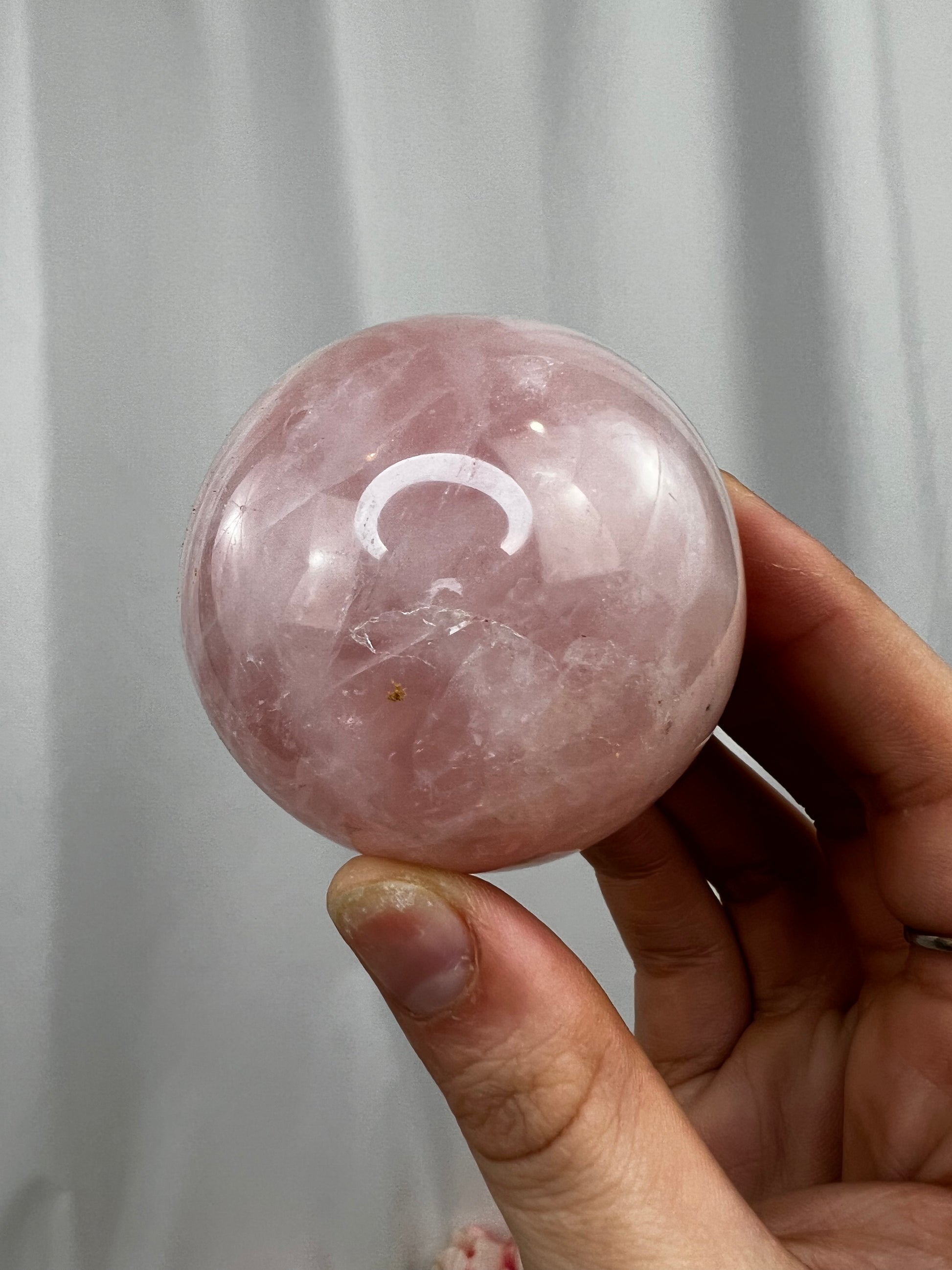 Rose Quartz Spheres