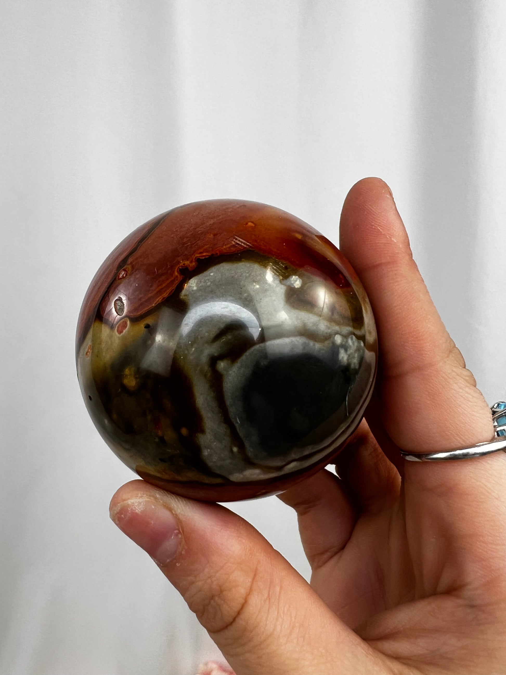 Polychrome Jasper Spheres