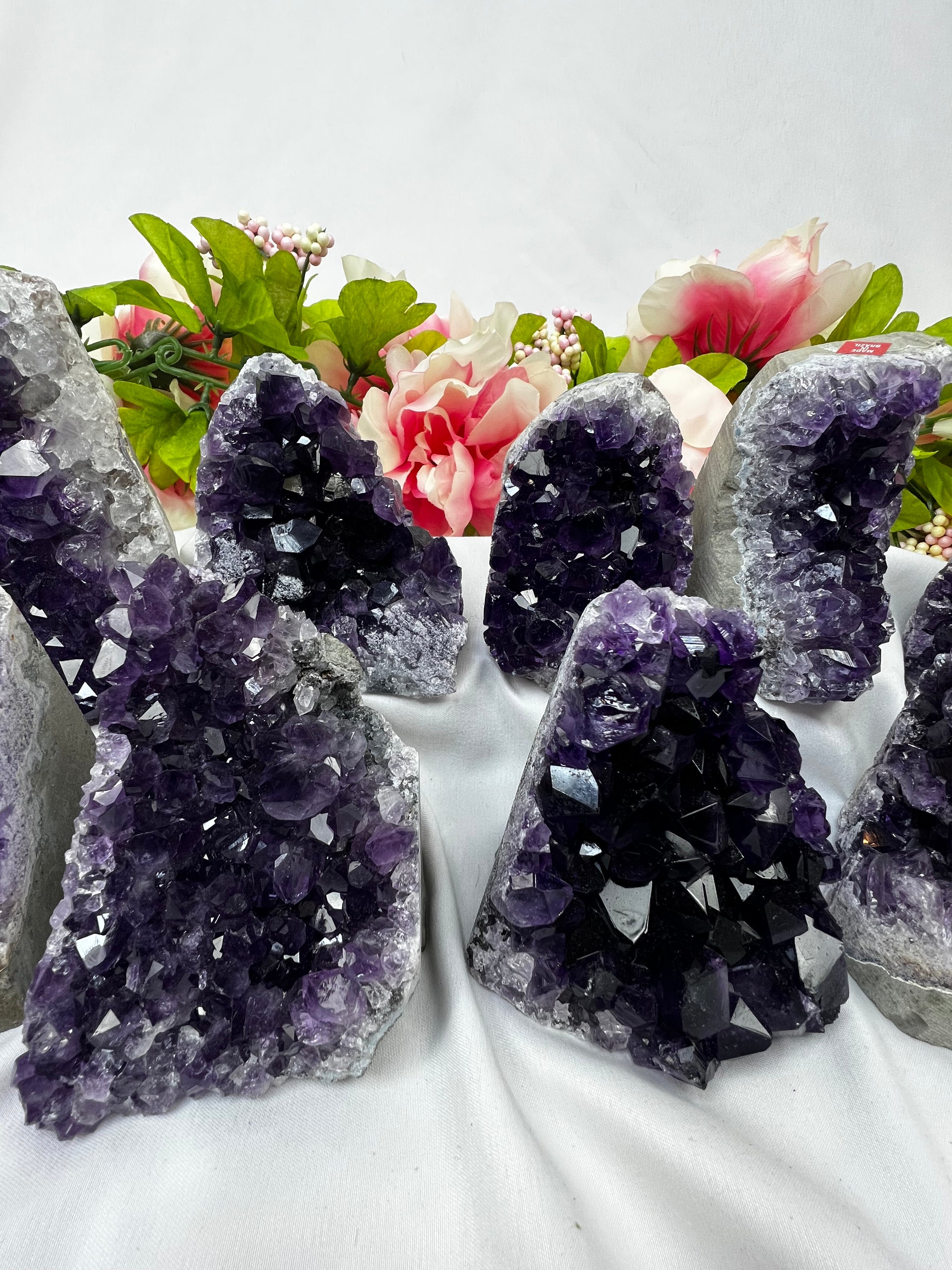 Dark Purple Amethyst Cut Bases