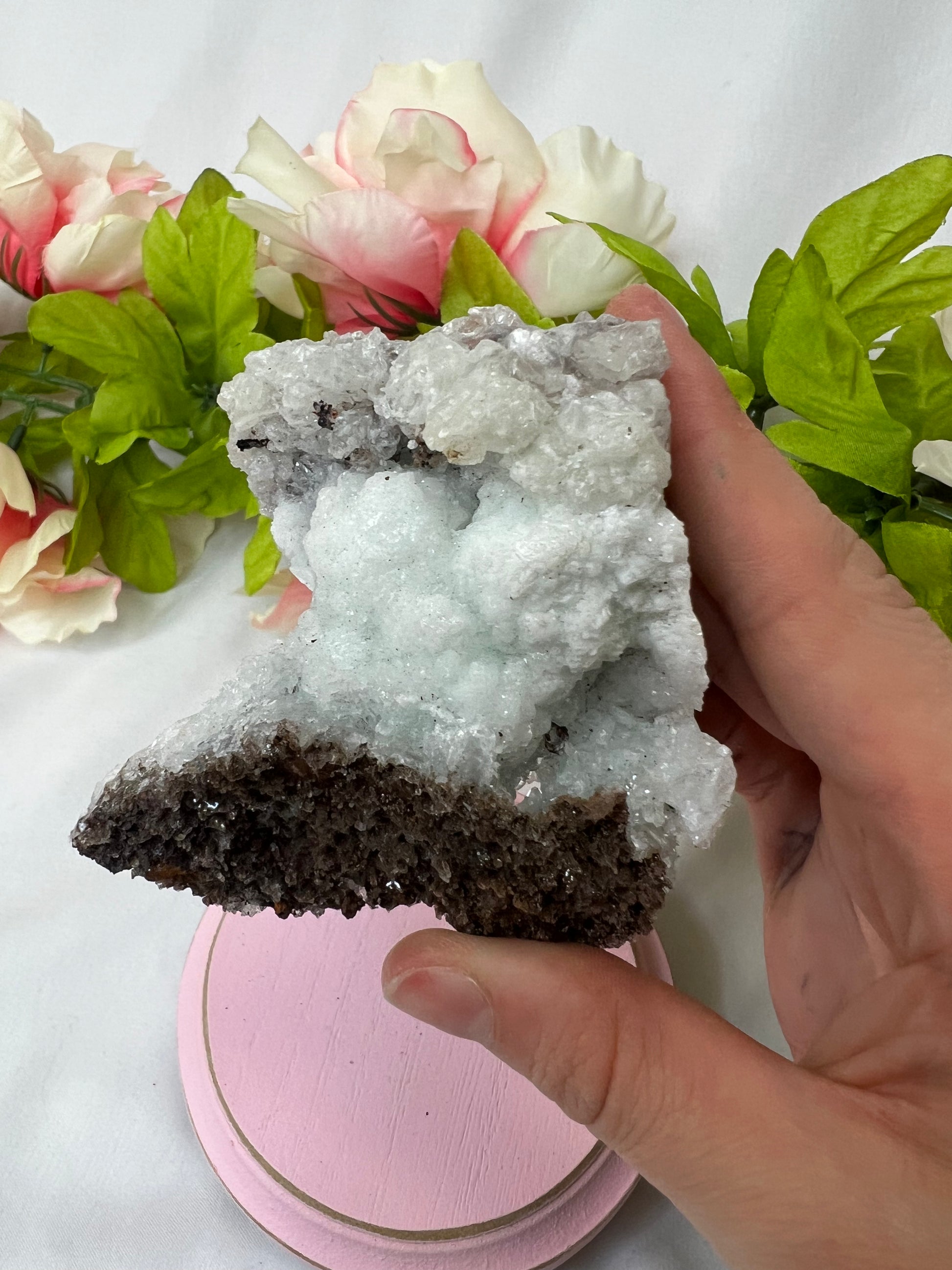 Blue Aragonite Specimen #4