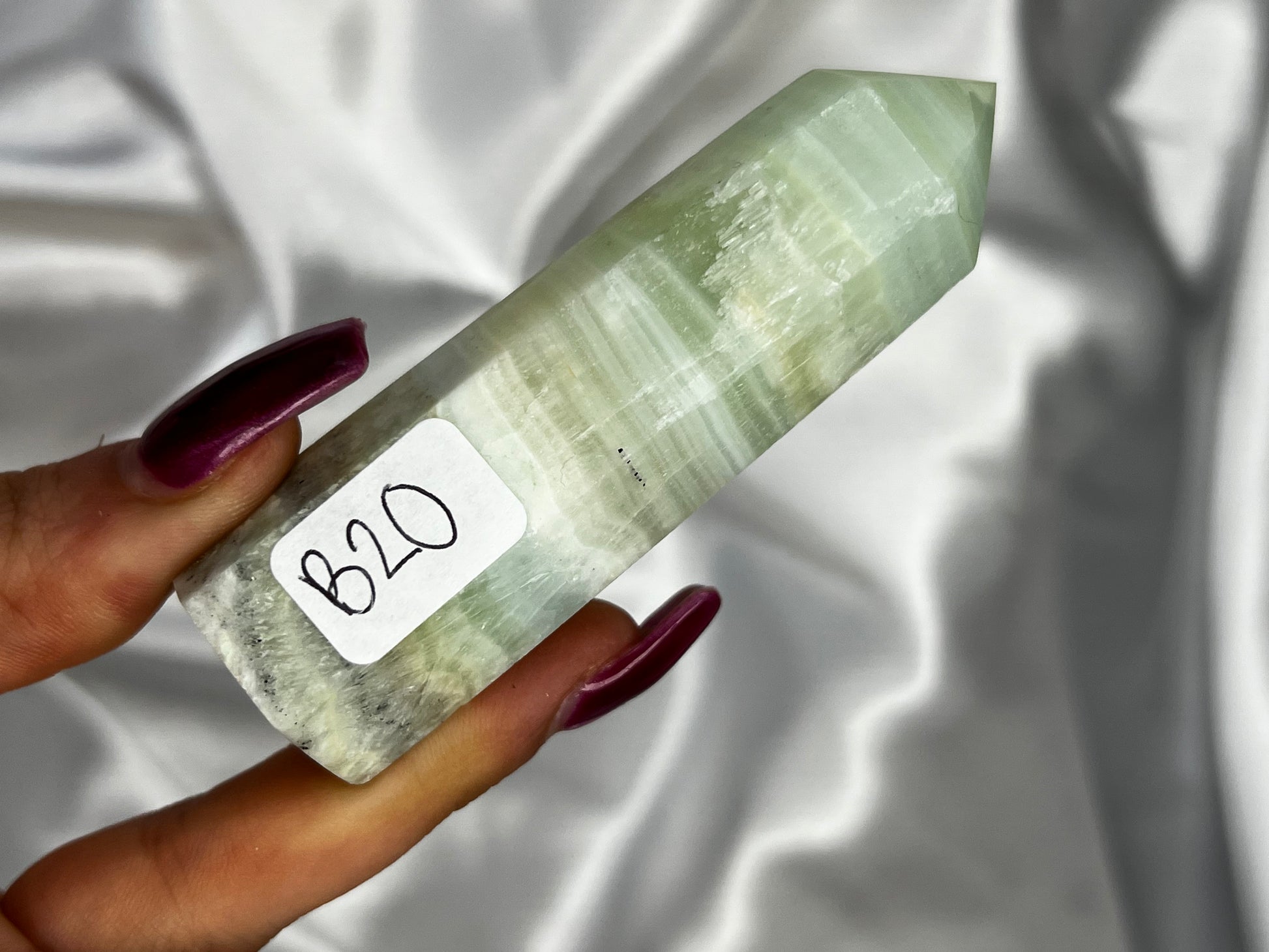 Pistachio Calcite Towers, Small