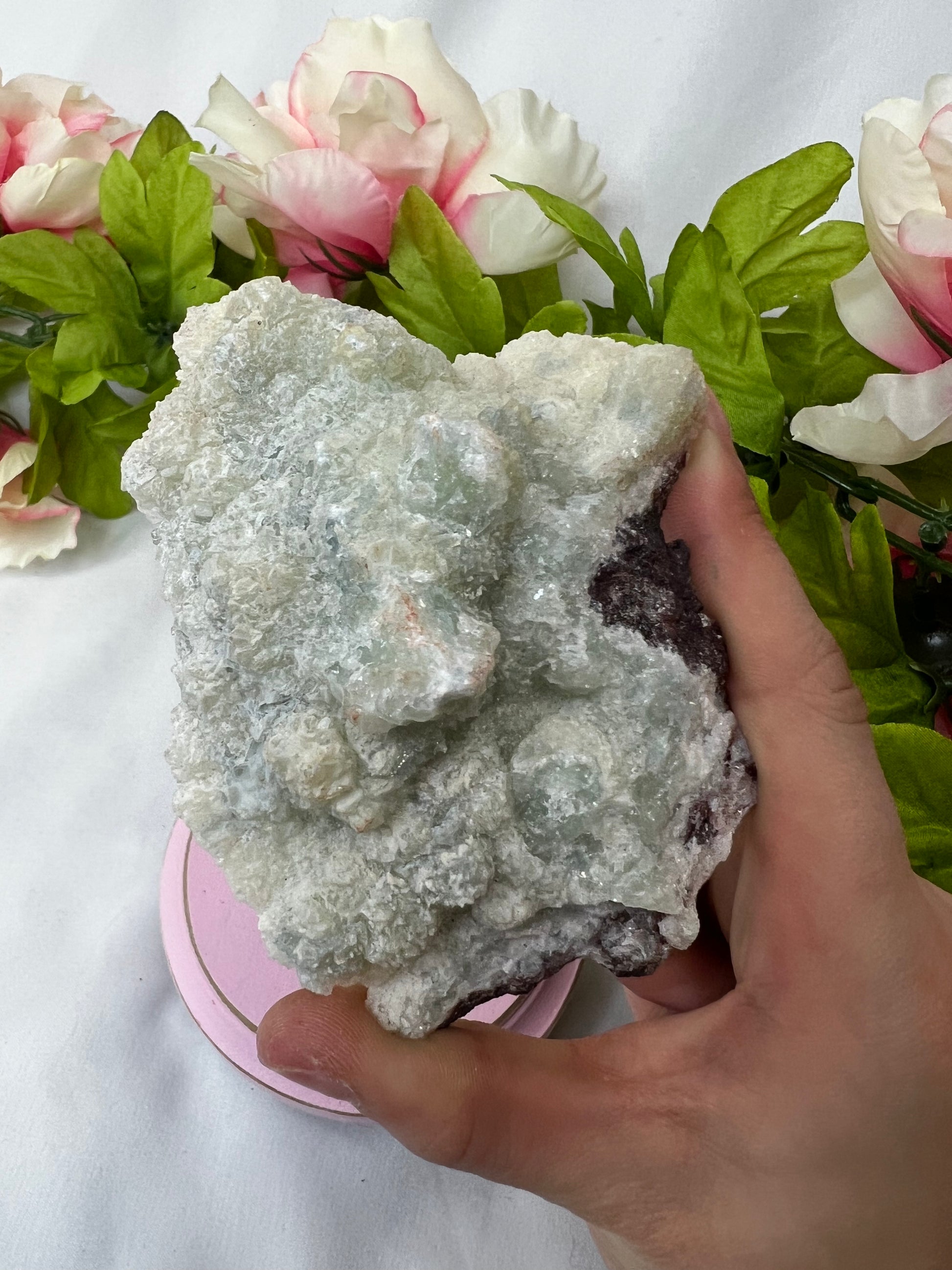 Blue Aragonite Specimen #5