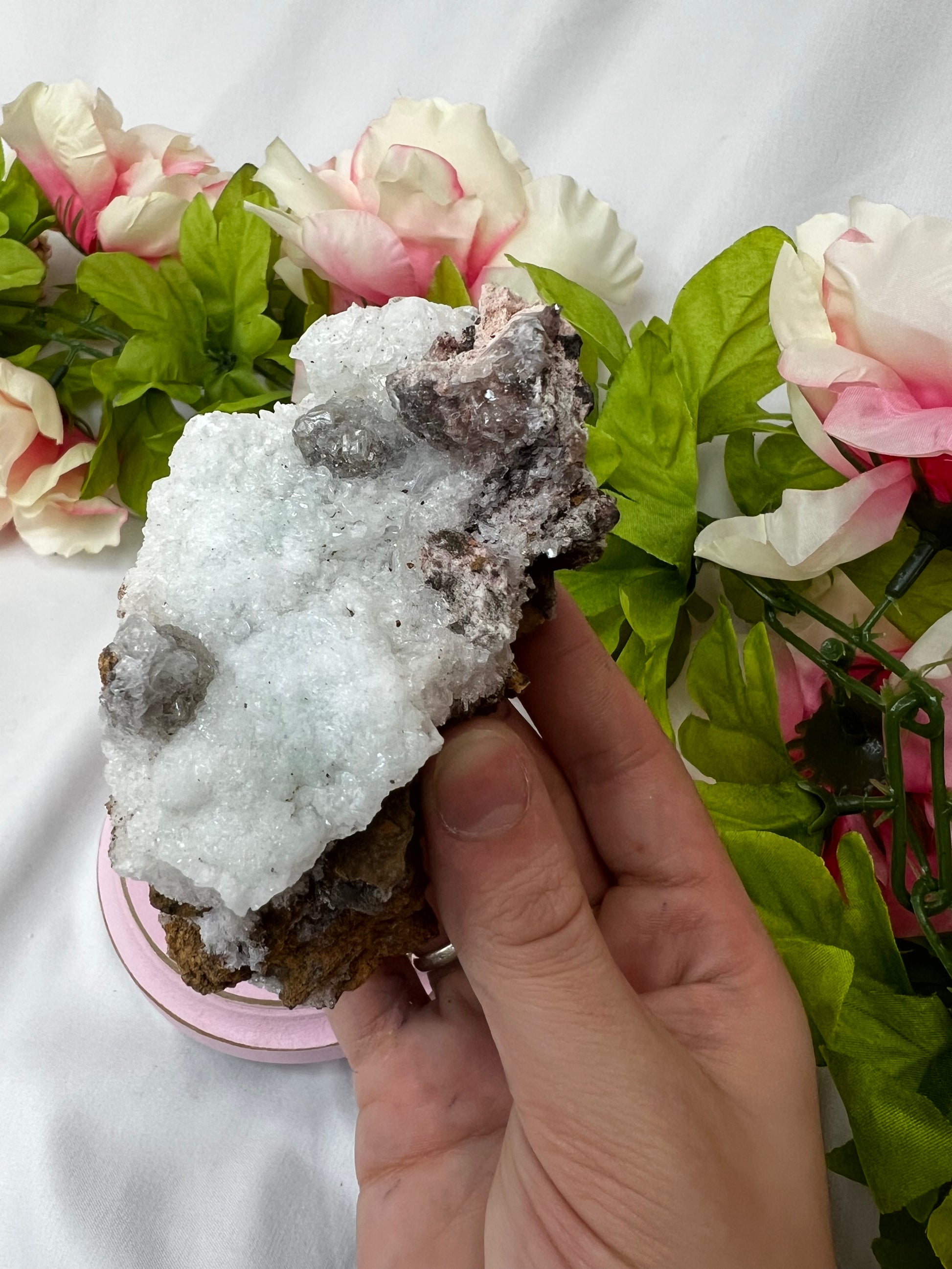 Blue Aragonite Specimen #7