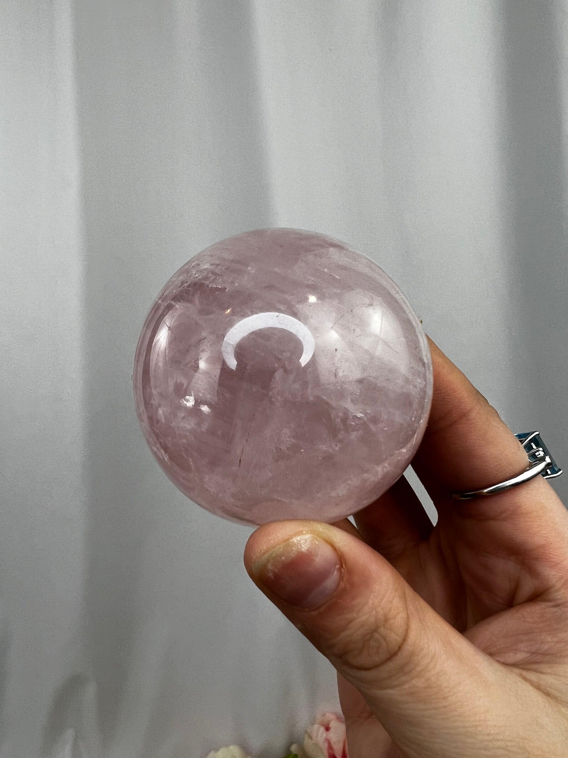 Rose Quartz Spheres