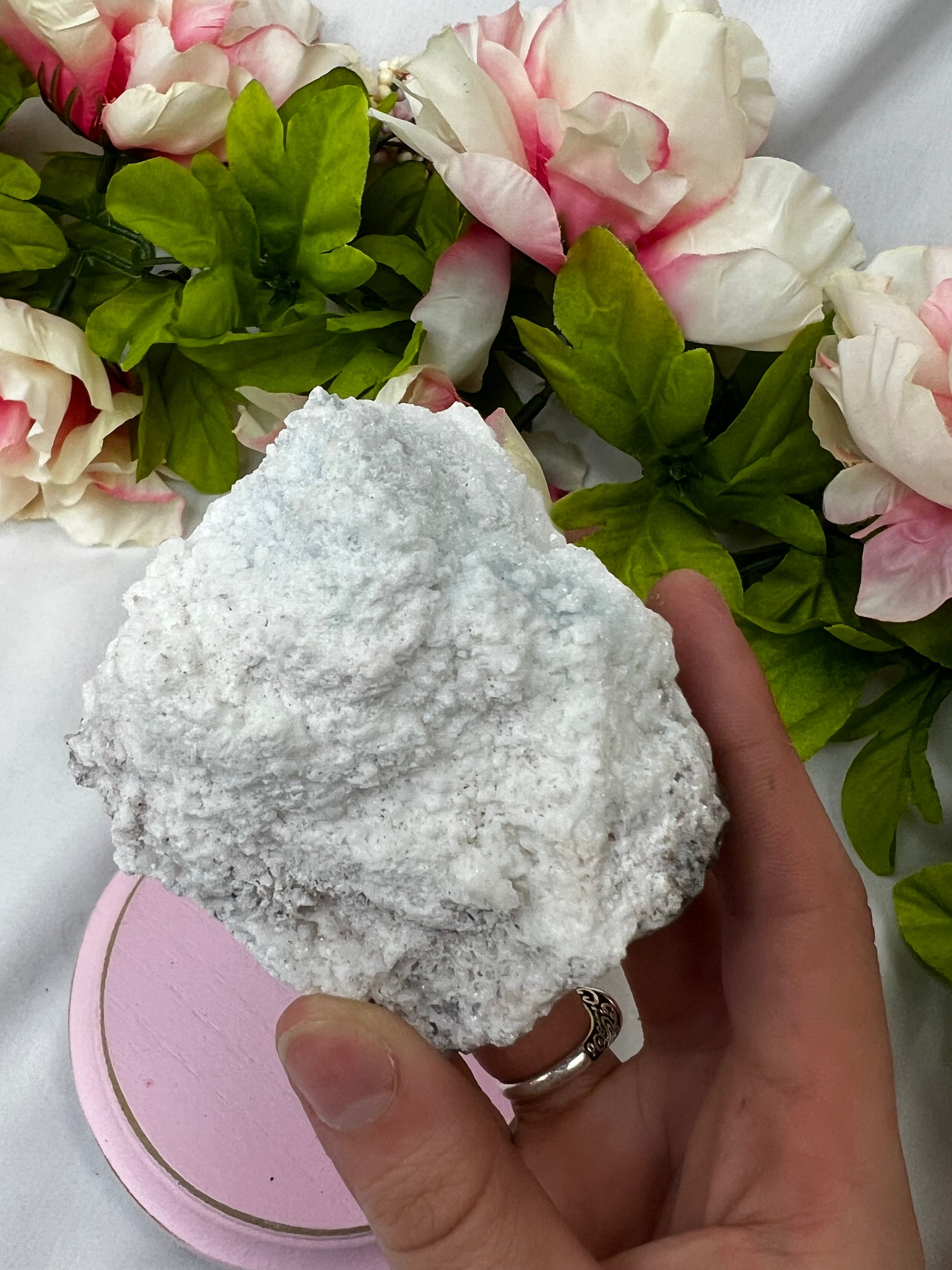 Blue Aragonite Specimen #2