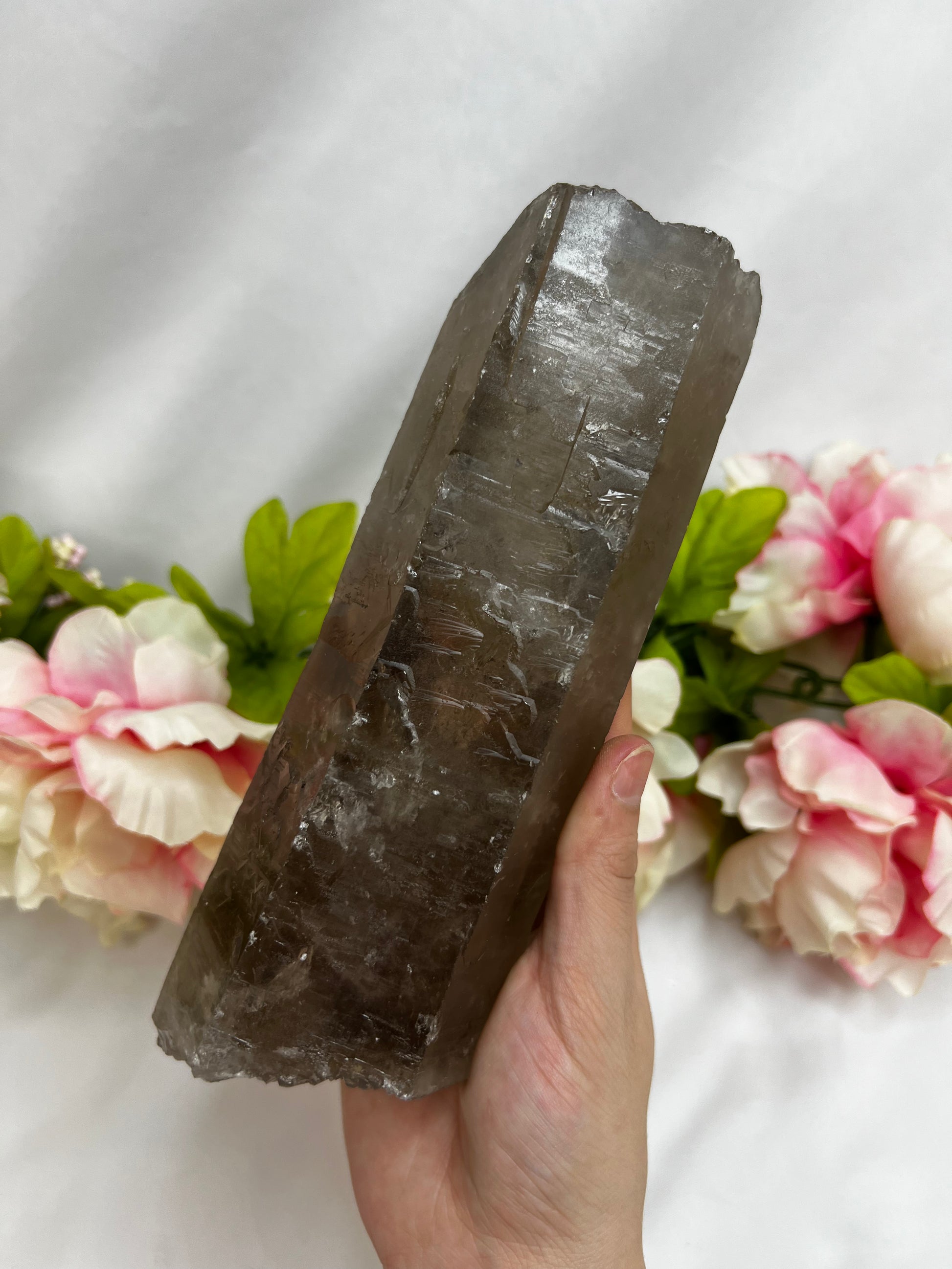 Smoky Quartz Log