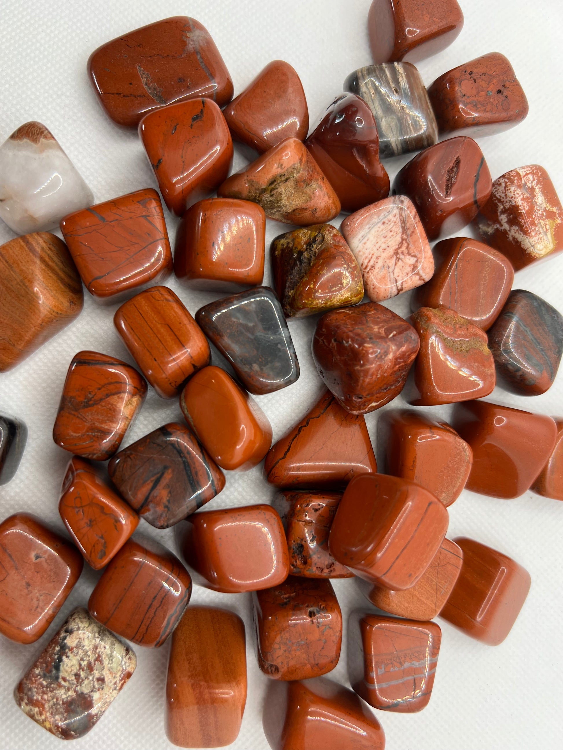 Red Jasper Tumbles