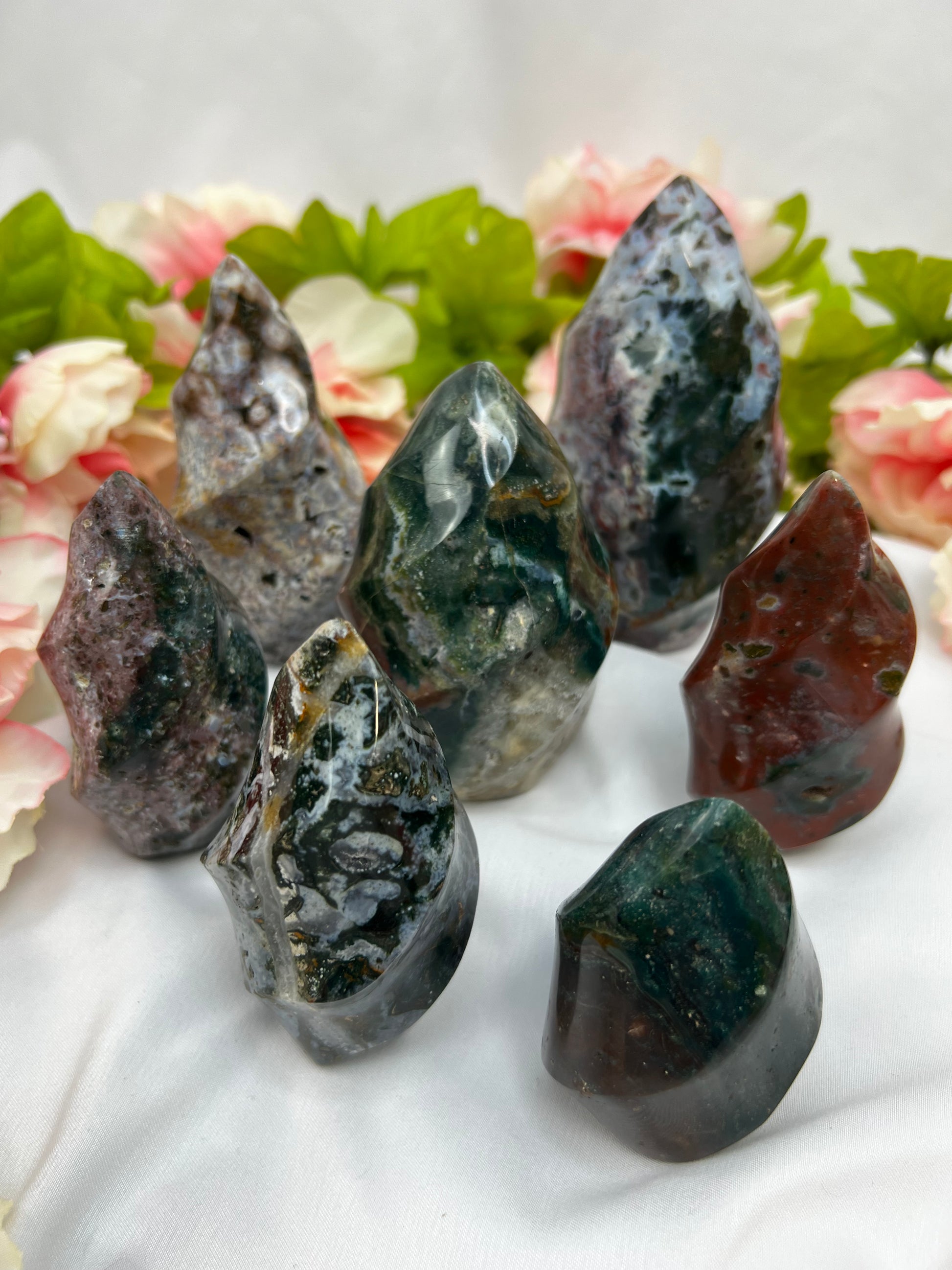 Ocean Jasper Flames