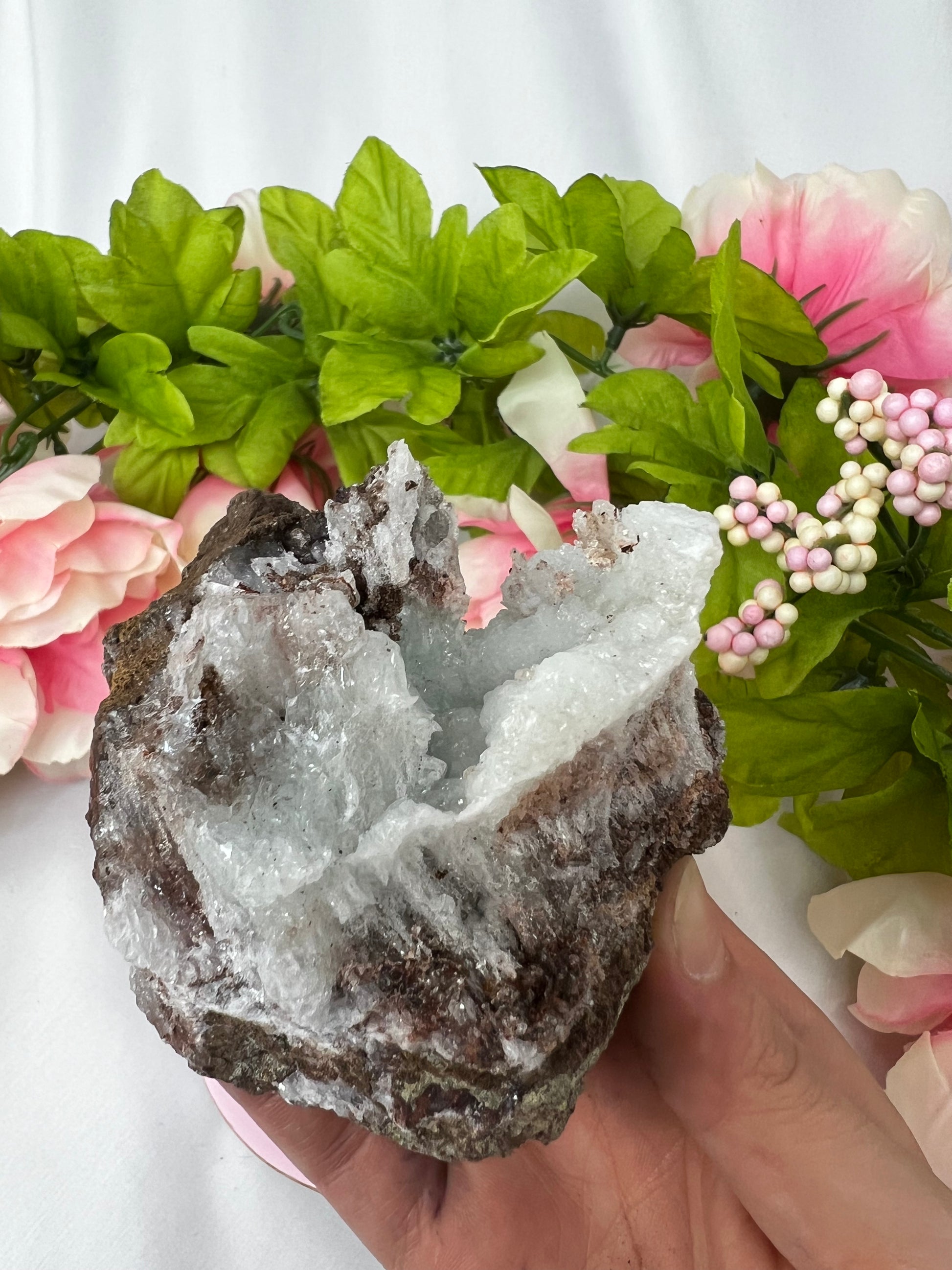 Blue Aragonite Specimen #10