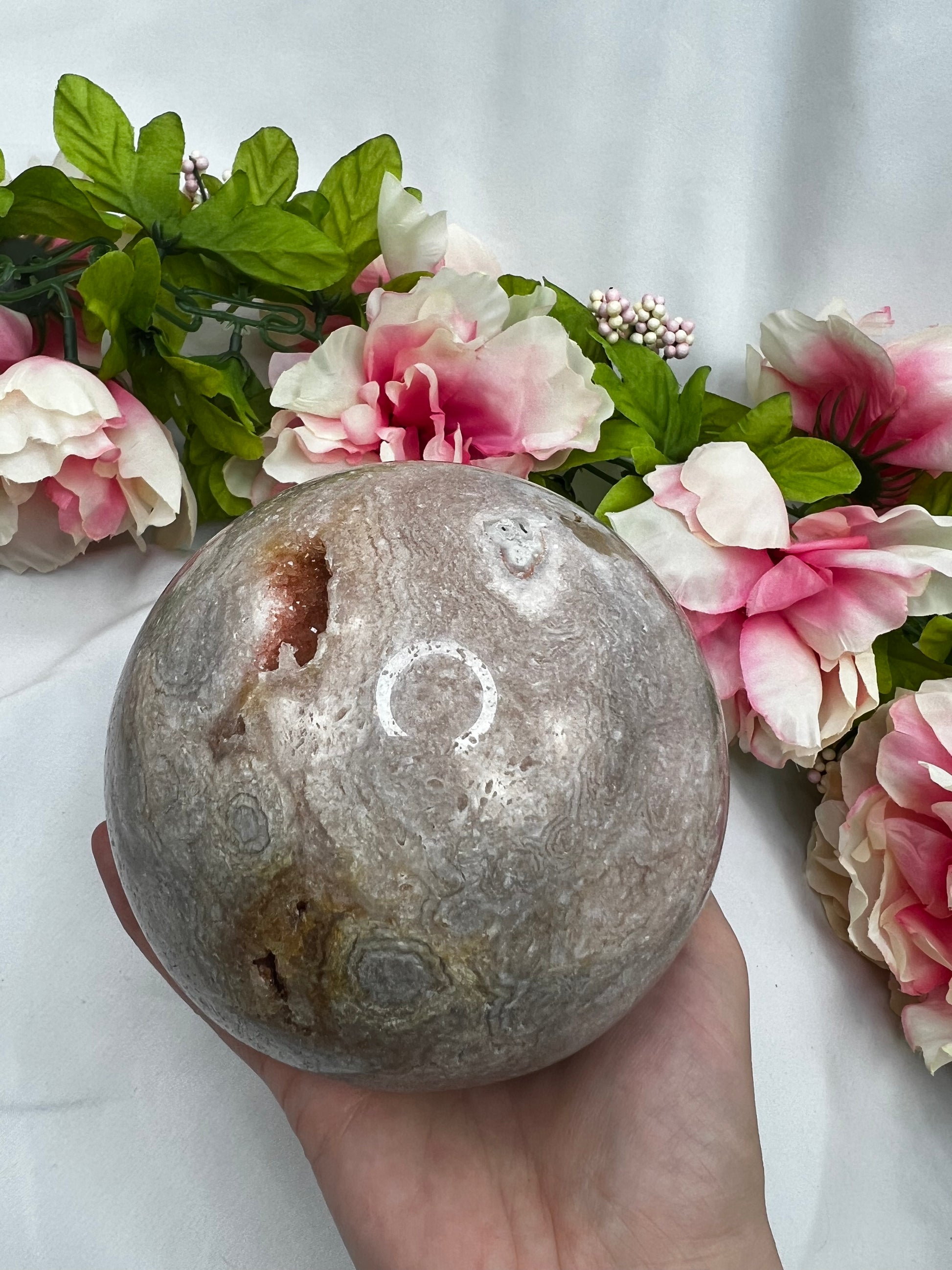 Pink Amethyst Spheres